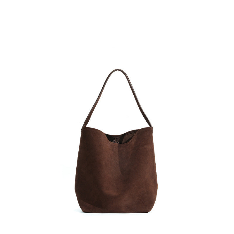 Premium Genuine Leather Shoulder Bag for Women - Stylish Soft Leather Tote with Large Capacity - Perfect for Work, Travel & Everyday Use