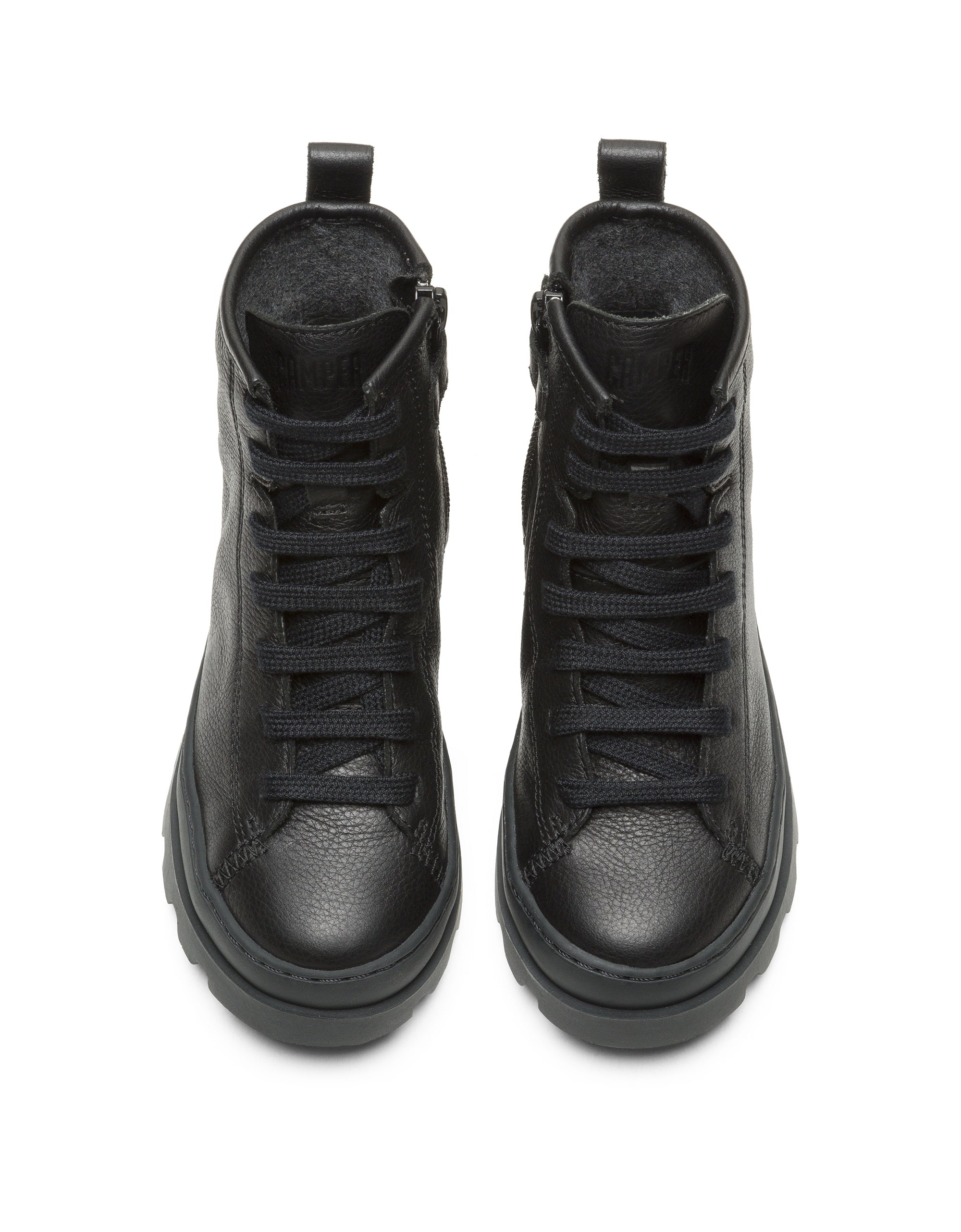 **Brutus Black Kids' Camping Shoes - Durable & Comfortable Hiking Footwear for Outdoor Adventures**