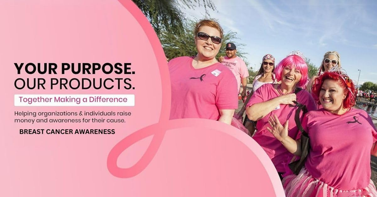 Pink Ribbon Lanyards for Breast Cancer Awareness - Fundraising Badge Holders & Keychains for Events