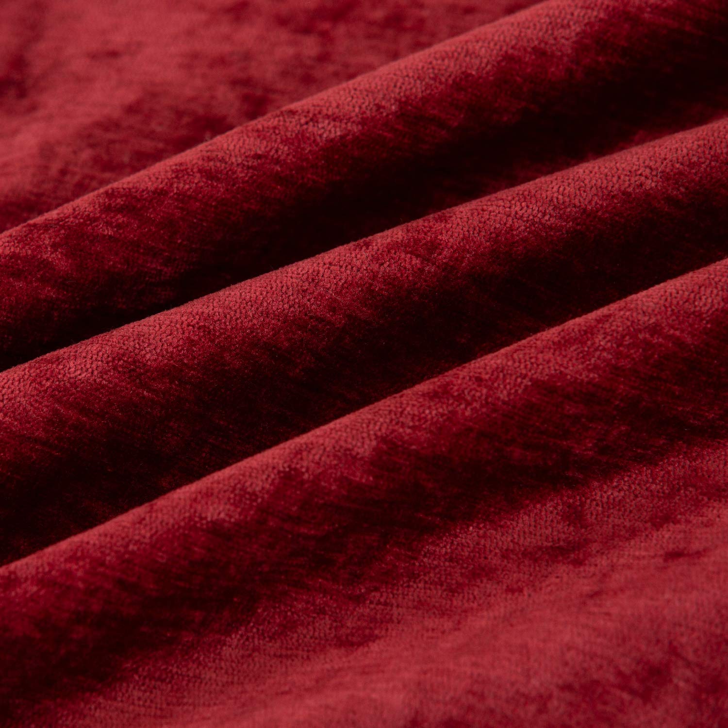 HWY 50 Wine Red Burgundy Decorative Throw Pillow Covers Set - 22x22 Inch Ultra Soft Cashmere Cushion Covers for Sofa, Couch & Bed (Pack of 2) - Perfect for Living Room Decor, Home Styling and Cozy Comfort