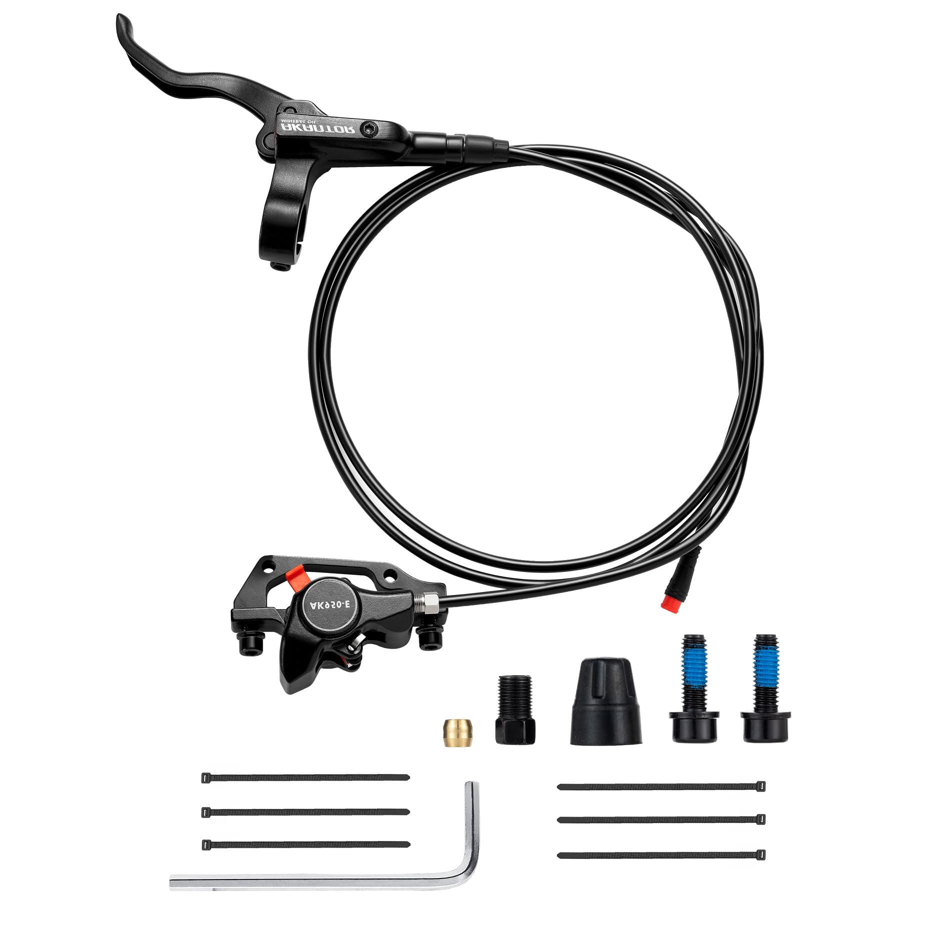 Premium Ebike Hydraulic Brake Cut Off Switch - 2-Pin Power Off Brake Sensor for Electric Bikes, Scooters & Motorcycles - Perfect for Commuting, Off-Road & Urban Riding Safety