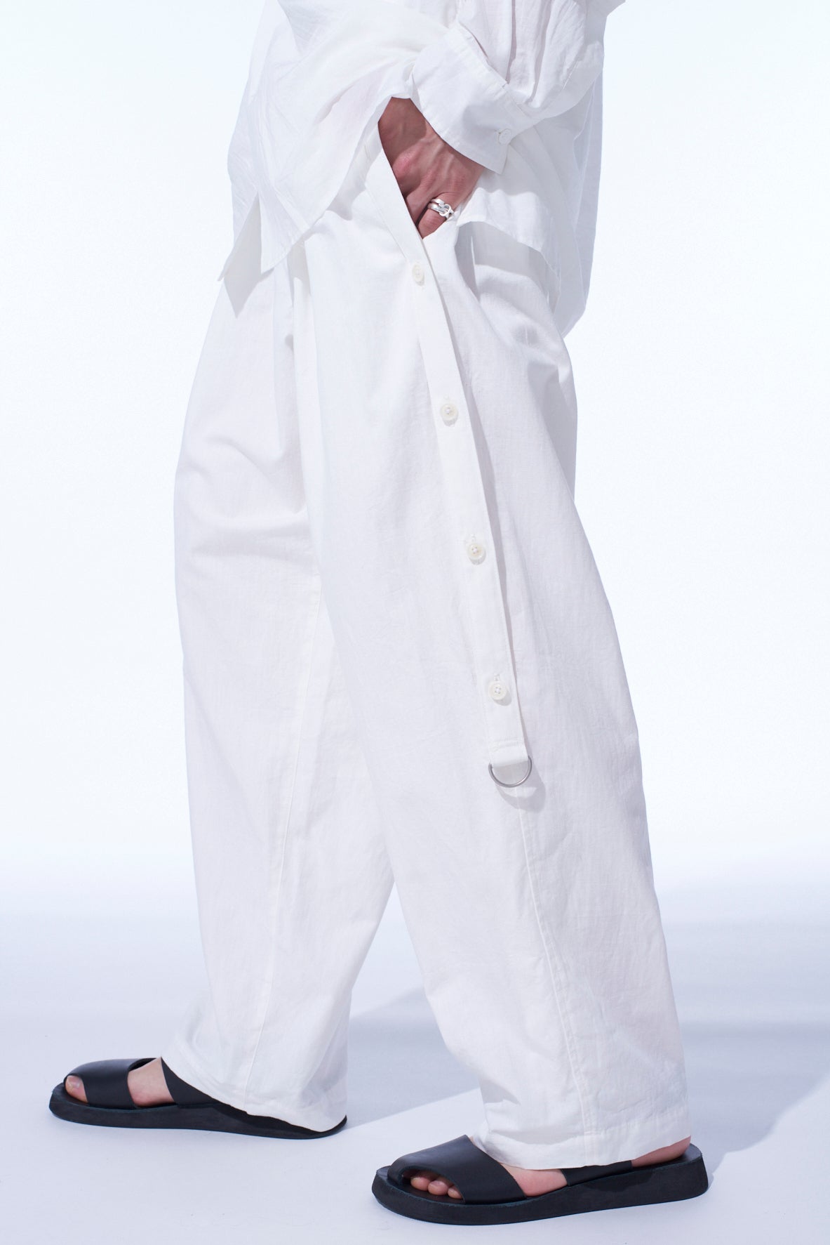Stylish Cotton Linen Dungaree Sidebanded Pants for Women - Comfortable Casual Wear for Everyday Outfits & Summer Fashion