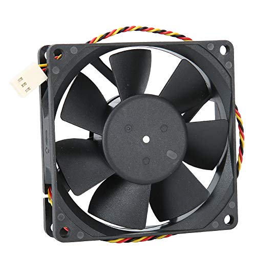 Amonida 3-Pin Cooling Fan SHLF0812HHE-08 - 12V DC Quiet Cooling Fan for Heat Sink, PC Case, Electronics Cooling & Heat Dissipation | Perfect for Computers, Servers, Gaming Rigs & Home Appliances