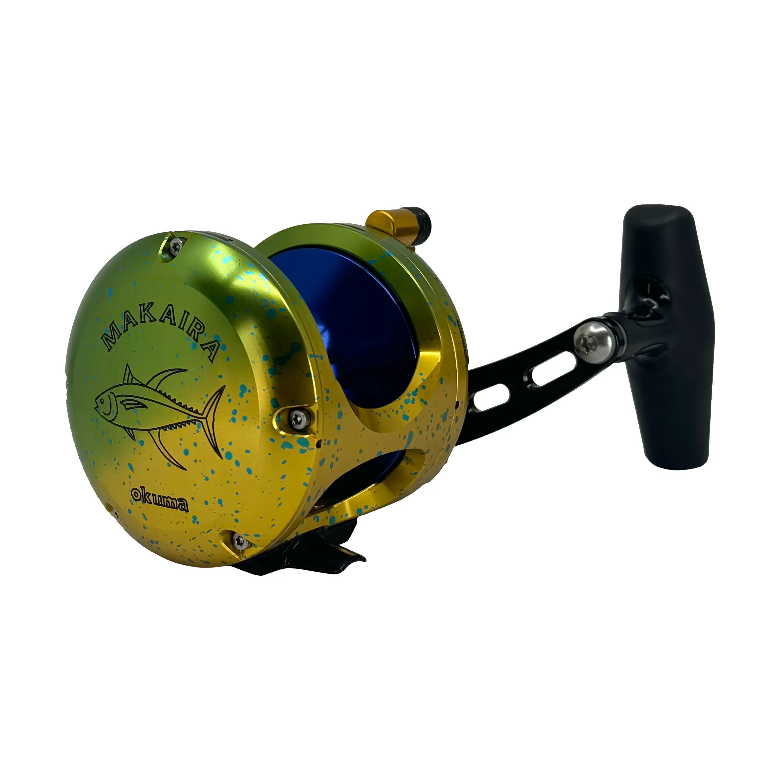 Okuma Makaira Special Edition Mahi Mahi Fishing Reel - Saltwater Spinning Reel for Offshore & Deep Sea Fishing - Perfect for Mahi Mahi, Tuna & Big Game Fish