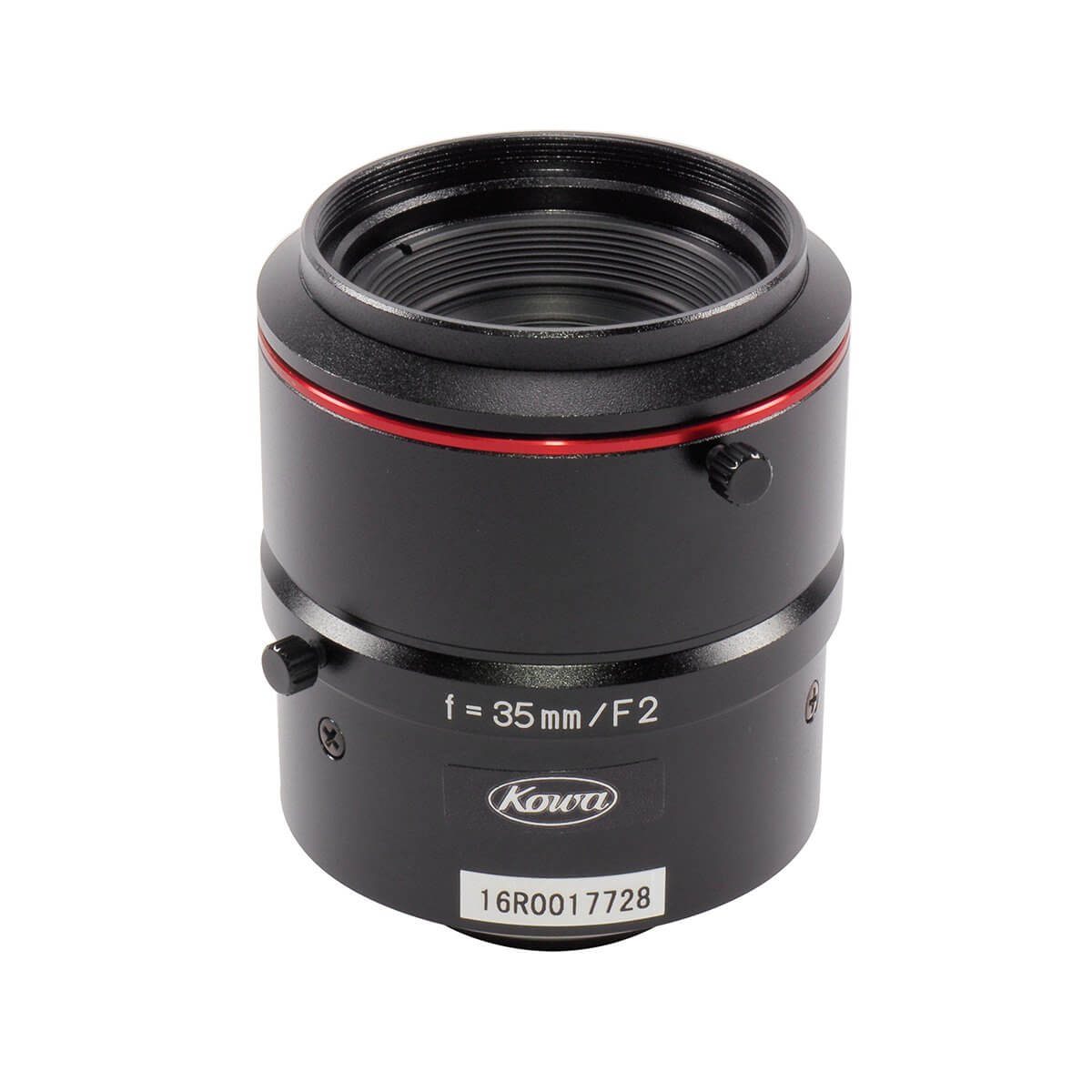 LM35JC10M 10MP 35mm F2.0 C Mount Lens for Industrial Cameras - High Resolution CCTV, Machine Vision & Barcode Scanning Applications