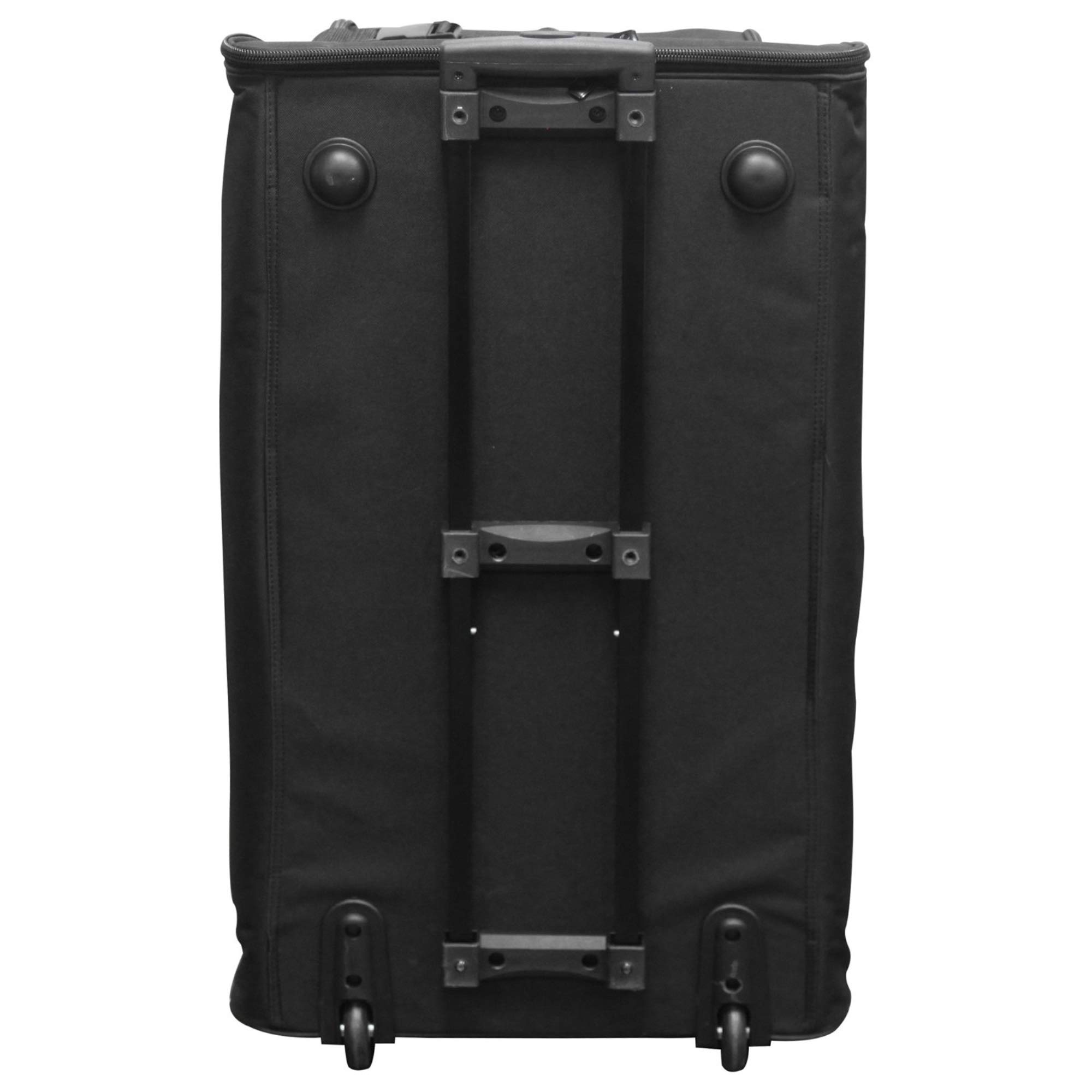 ODYSSEY BRLSPKLHW Series Speaker Trolley Bag with Pullout Handle & Wheels - Portable PA System Transport Case for DJ Equipment, Live Sound Gear - Red (Ideal for Gigs, Events & Studio Use)