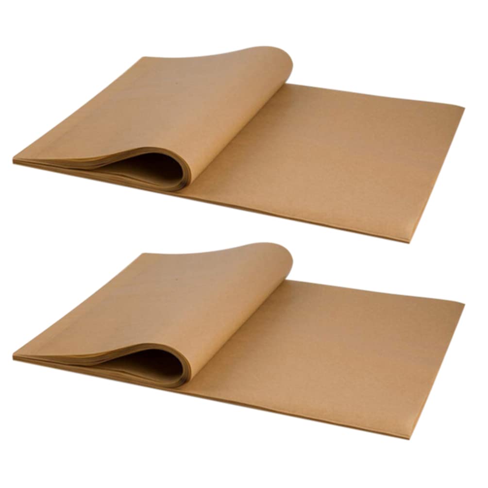 SOLUSTRE 100pcs Air Fryer Parchment Paper Liners - Non-Stick Baking Sheets for Air Fryers, Toaster Ovens & Cake Pans | Perfect for Healthy Cooking, French Fries, Pastries & Steamed Foods