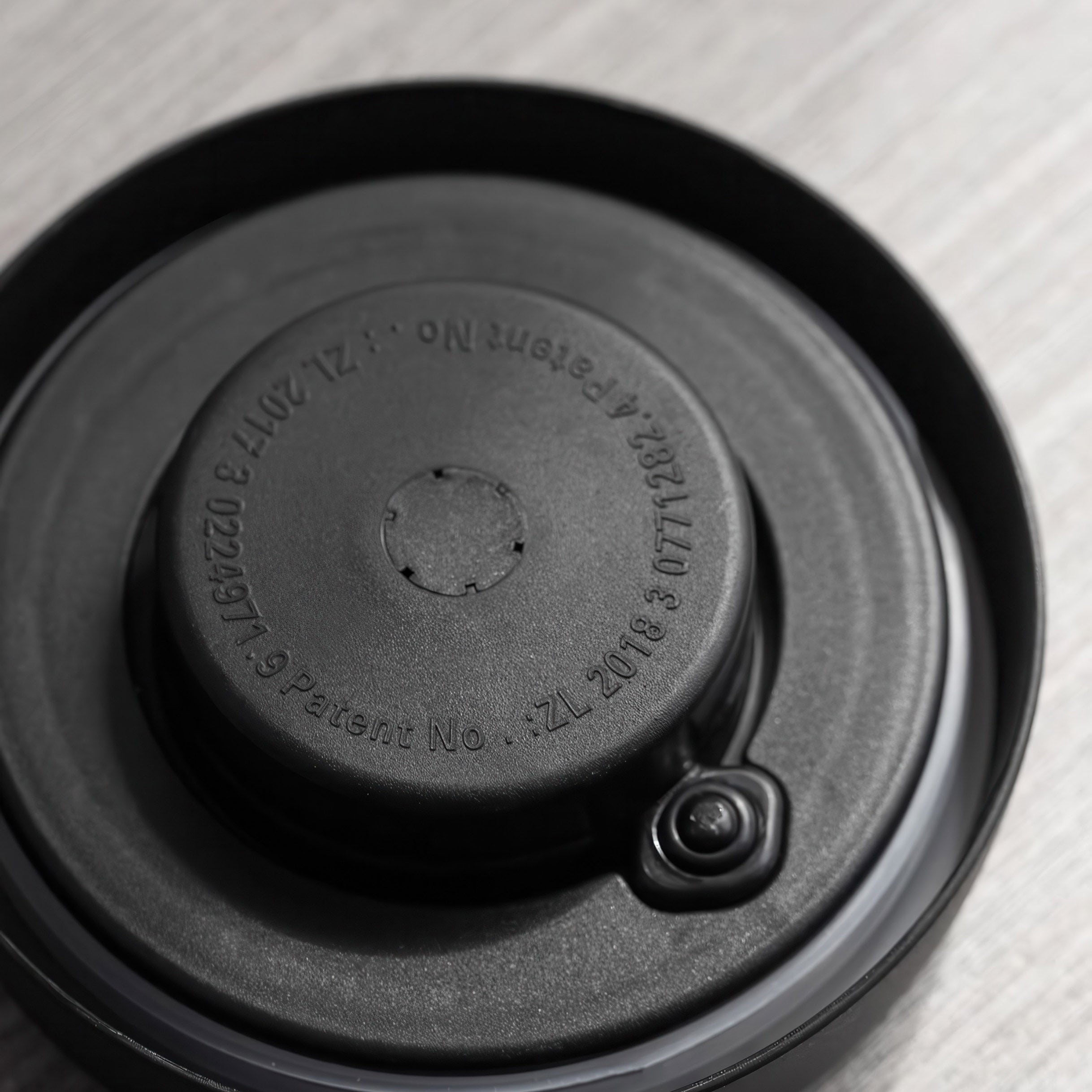 Premium Airtight Black Coffee Bean Storage Canister - Keep Coffee Fresh & Flavorful - Ideal for Home, Office, or Cafe Use