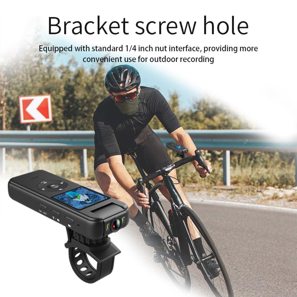 Andoer True Mini Body Camera 1080P HD - Small Wearable Camera with Audio Video Recording, Clip-On Design for Home Security, Delivery, Cycling, Police Work, Meetings & Racing Events - Perfect for Surveillance, Evidence Collection & Outdoor Activities