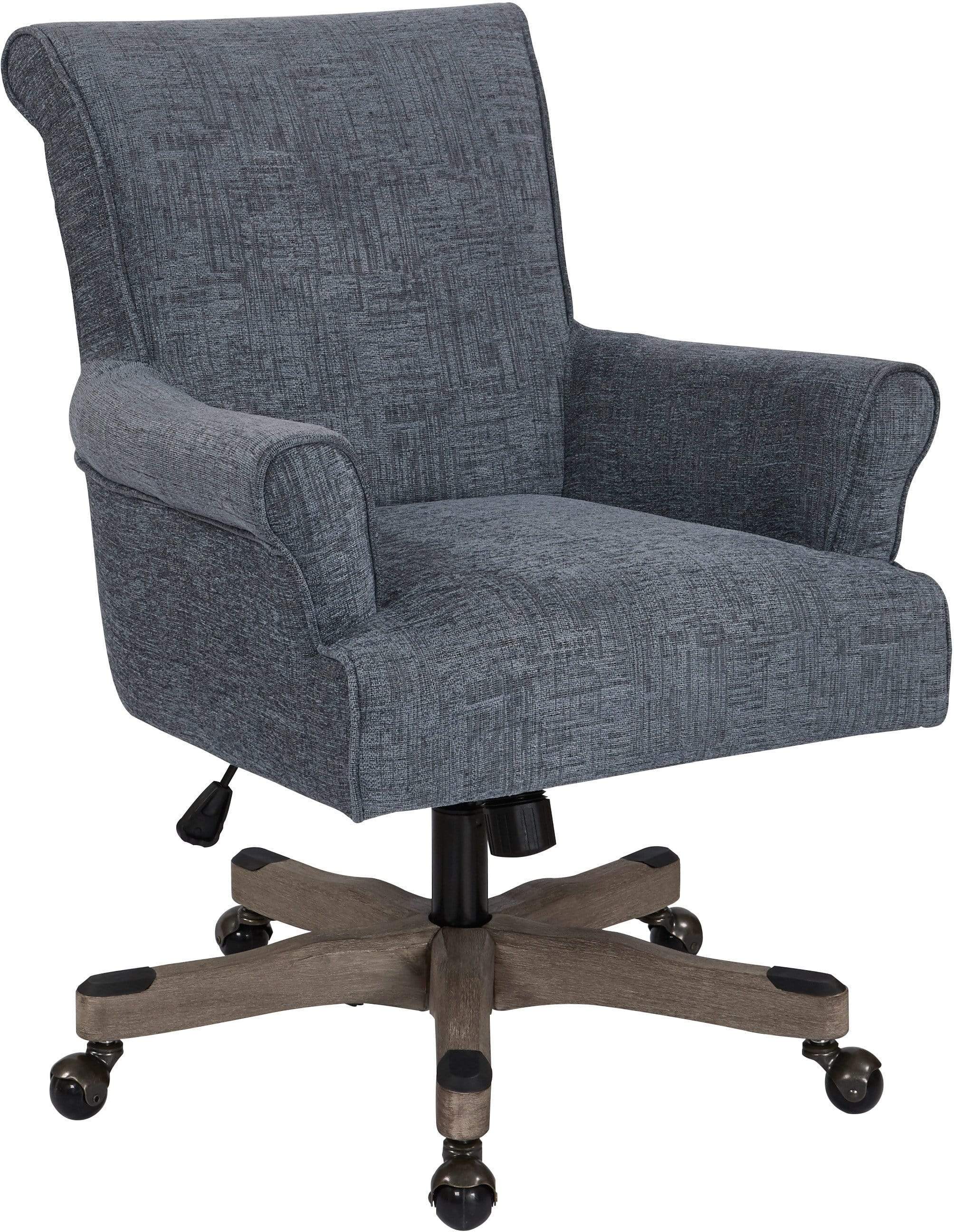 OSP Designs Megan Office Chair [MEGSA] - Ergonomic Mesh Back Executive Chair for Home & Office Workspace, Perfect for Long Hours of Sitting