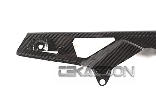 Carbon Fiber Chain Guard for Suzuki GSXR 600/750 (2006-2010) | 2x2 Twill Weave | Lightweight & Durable Motorcycle Protection | Perfect for Racing & Street Riding