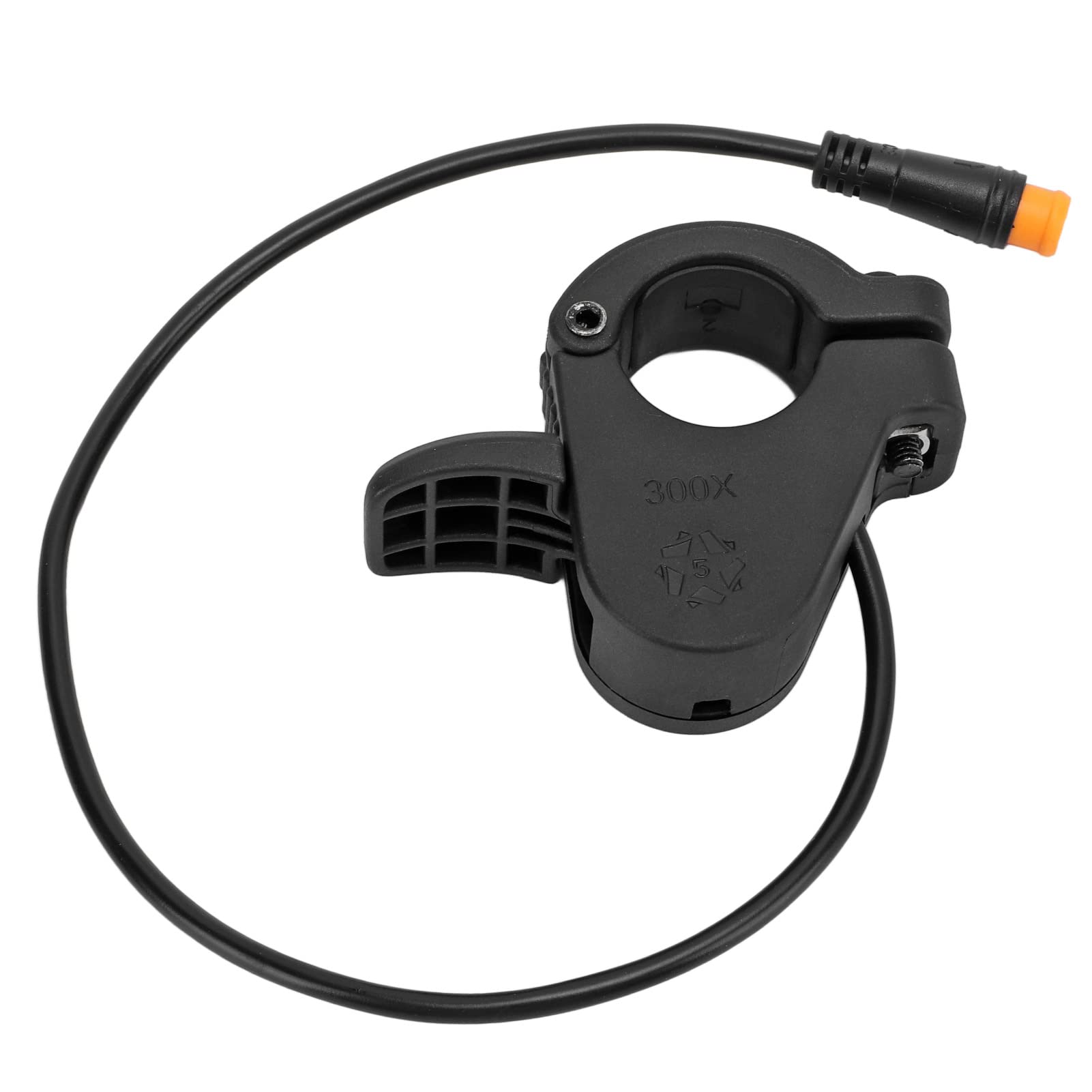 Electric Bike Thumb Throttle Accelerator - 300X Weatherproof Motorcycle Handlebar Control for E-Bike Conversion Kit (Perfect for Commuting, Off-Road & DIY Electric Bike Projects)