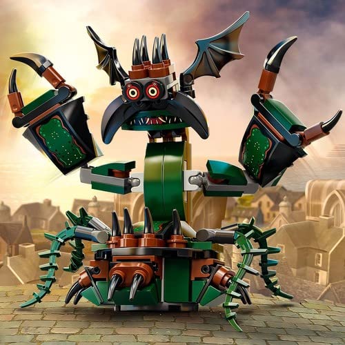 LEGO 76207 Marvel Attack on New Asgard Building Toy Set with Thor & Avengers Minifigures and Mjolnir Hammer - Creative Play for Kids Ages 7+ | Superhero Battles, Gift for Marvel Fans, Birthday Present Idea