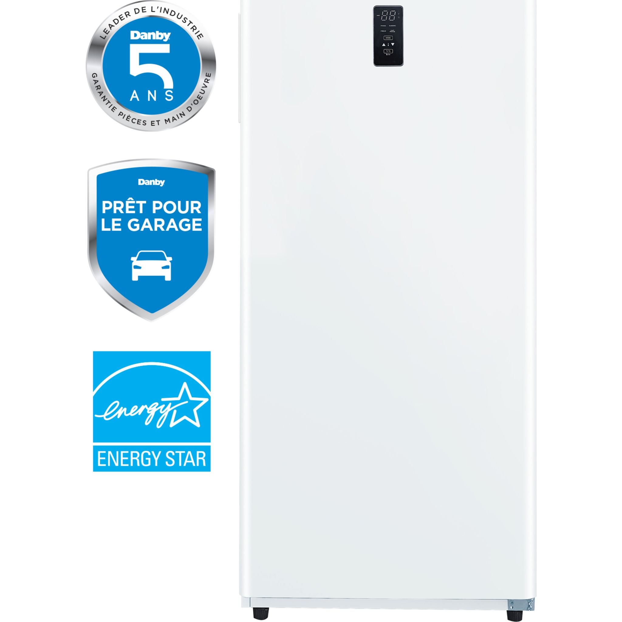 Danby Upright Freezer 14.0 Cu. Ft. (DUF140A1WDB) - Energy Efficient White Chest Freezer for Home, Garage & Basement Storage - Perfect for Frozen Food, Meat & Bulk Groceries