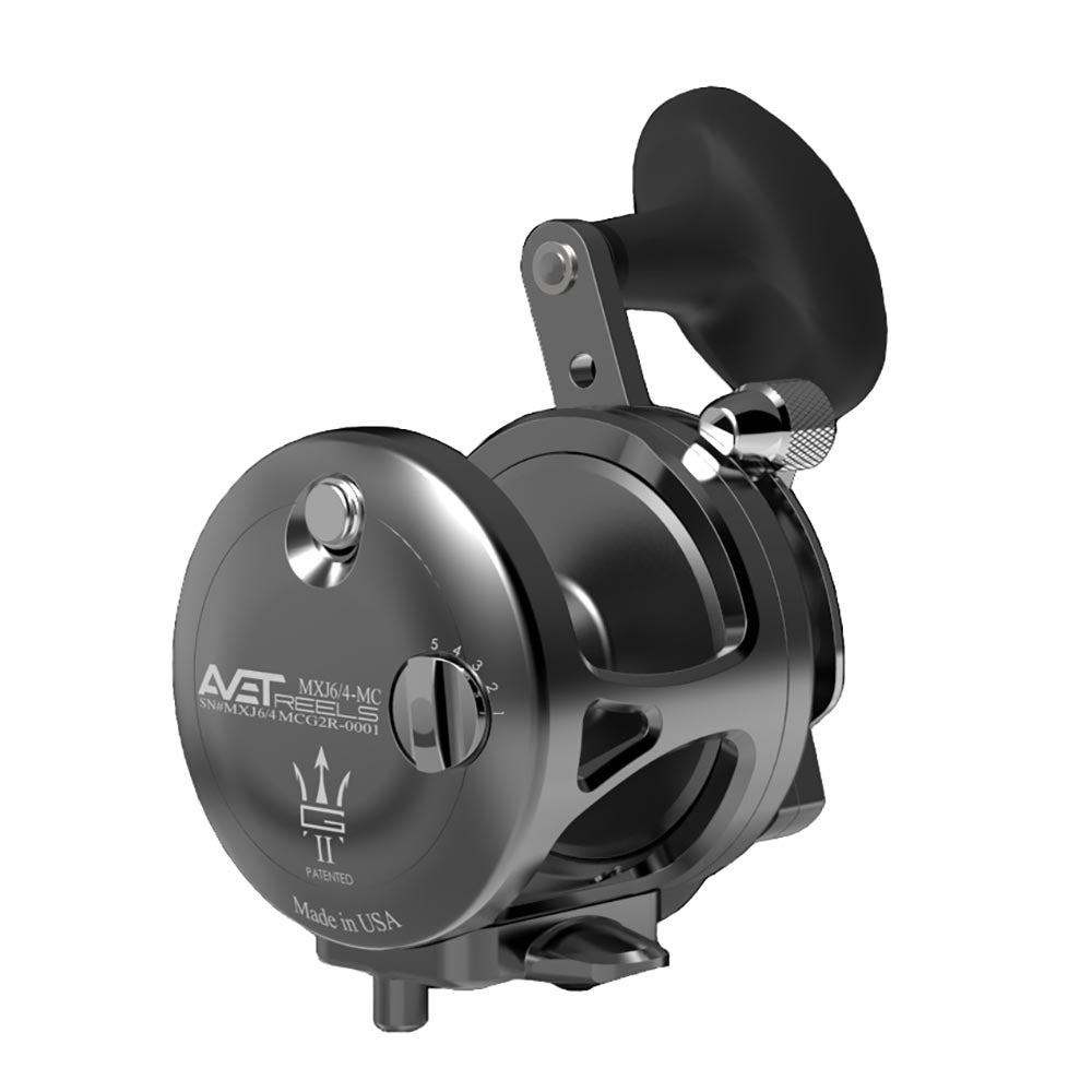 Avet MXJ G2 6/4 MC Two Speed Fishing Reel - Saltwater & Freshwater Spinning Reel for Offshore & Inshore Fishing, Trolling, Casting, Jigging
