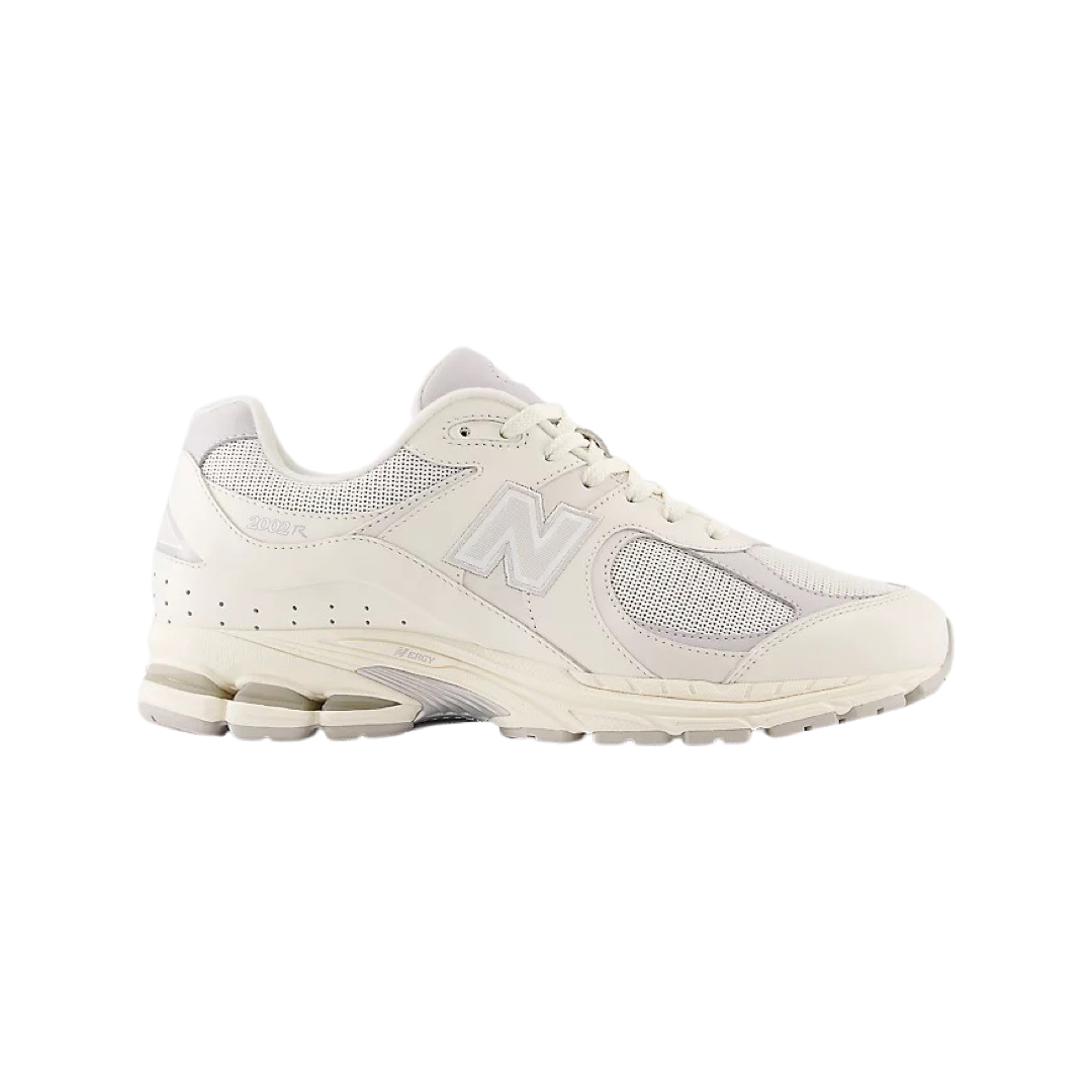 New Balance 2002R White Platinum Running Shoes - Lightweight Comfort Sneakers for Men & Women - Perfect for Jogging, Gym Workouts & Casual Wear