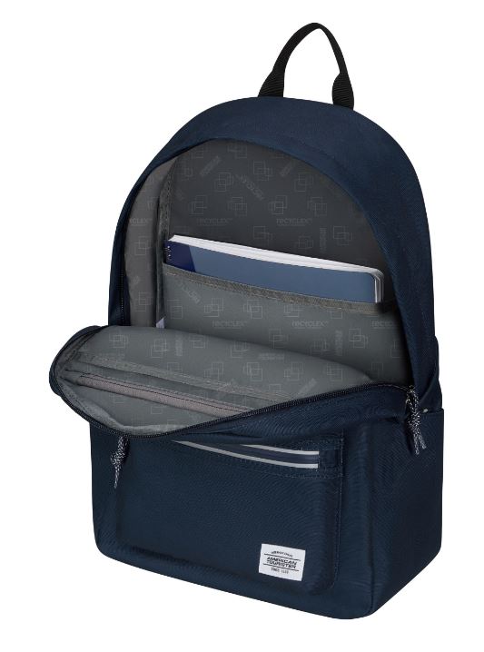 American Tourister Brightup Backpack - Lightweight Travel Backpack for Men & Women, Water-Resistant School Laptop Backpack with USB Charging Port - Perfect for College, Work, Hiking & Daily Commute