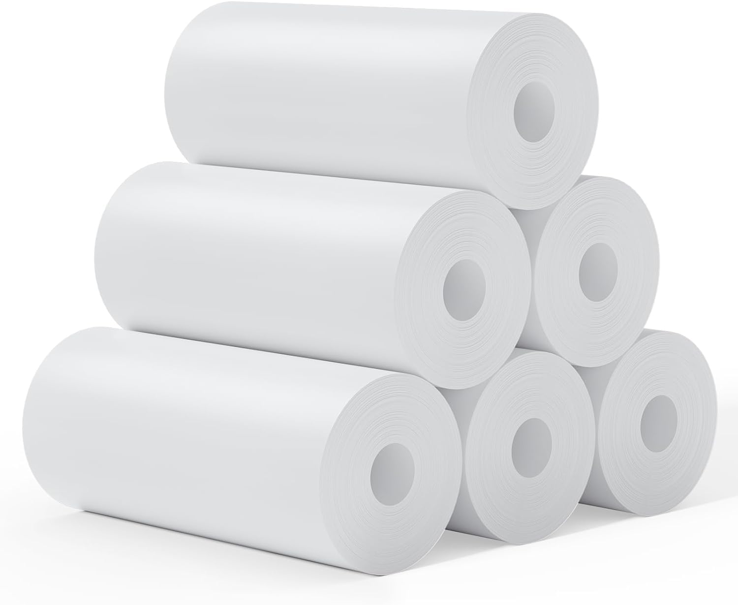 6 Rolls Instant Print Camera Refill Paper - Thermal Photo Printing Paper for Kids Instant Cameras | HD Quality, Compatible with Most Brands | Perfect for Birthday Parties, Travel & DIY Projects