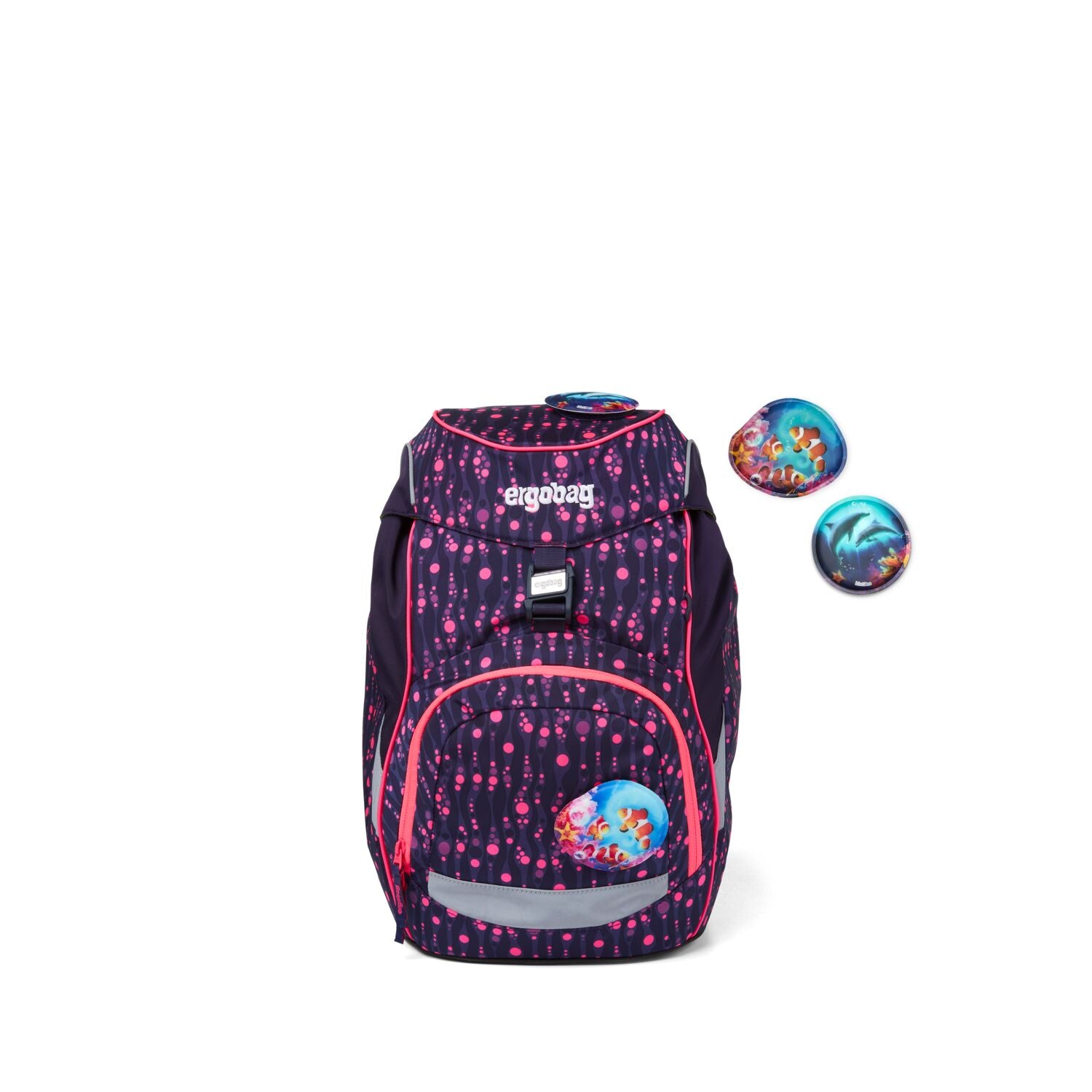 ergobag Prime School Backpack - Lightweight Durable Kids Bookbag with Ergonomic Design for Boys & Girls - Perfect for School, Travel & Outdoor Adventures