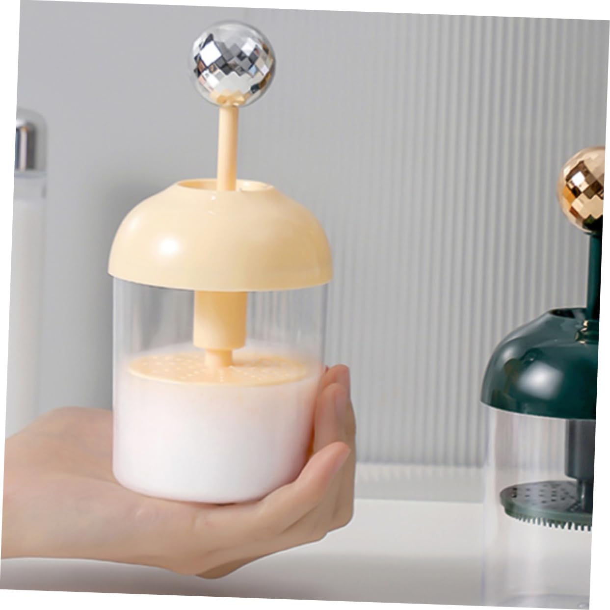 Portable Manual Foam Pump for Face Wash & Shampoo - Travel-Friendly Cleansing Gel Foamer | Perfect for Skincare Routine & On-The-Go Use
