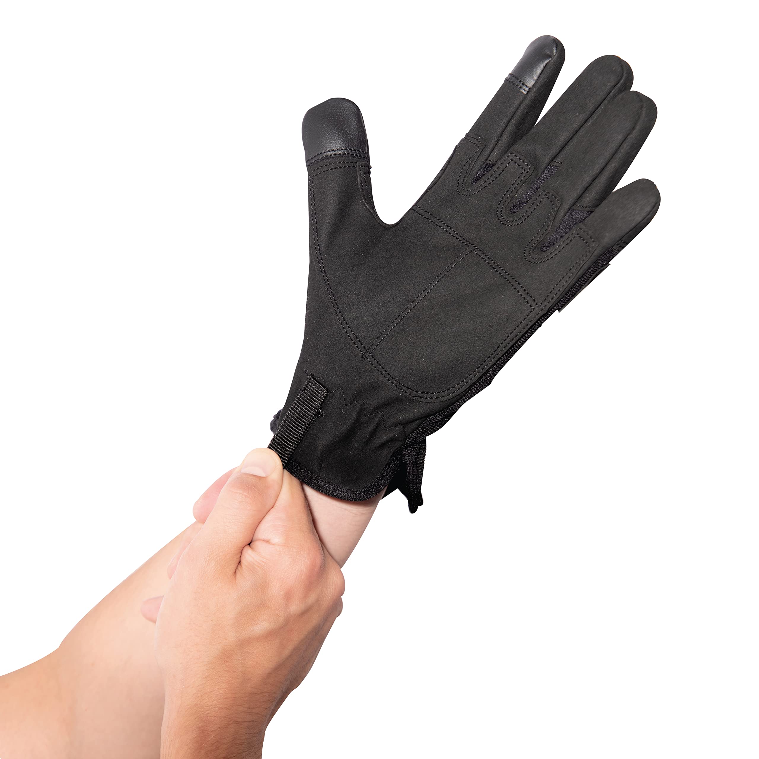 Rothco Rapid Fit Duty Gloves - Tactical Work Gloves for Men & Women - Durable & Comfortable for Construction, Outdoor Work, and DIY Projects