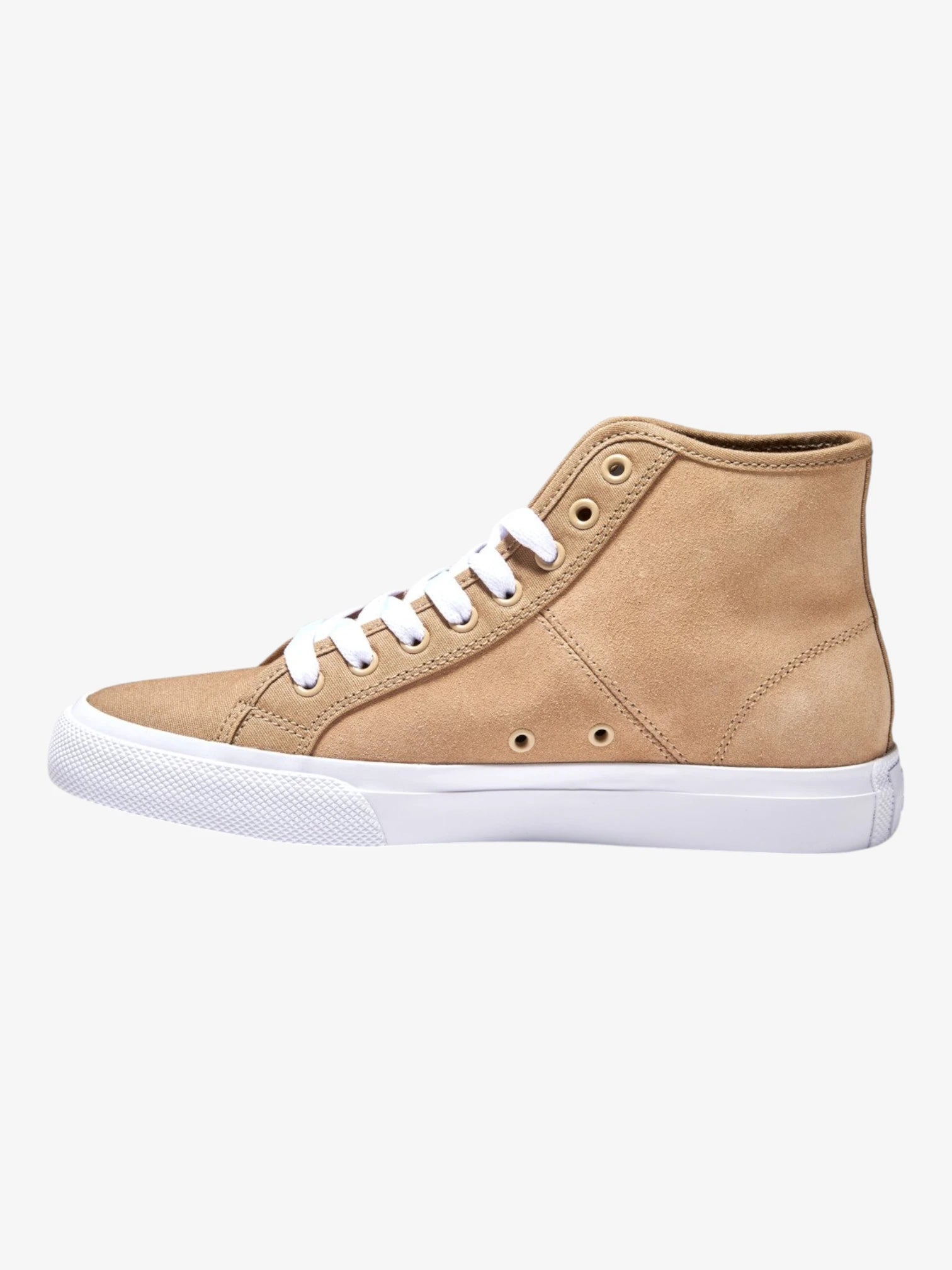 DC Manual Hi SD Women's Brown Skate Shoes - Casual Sneakers for Skateboarding, Streetwear & Everyday Comfort