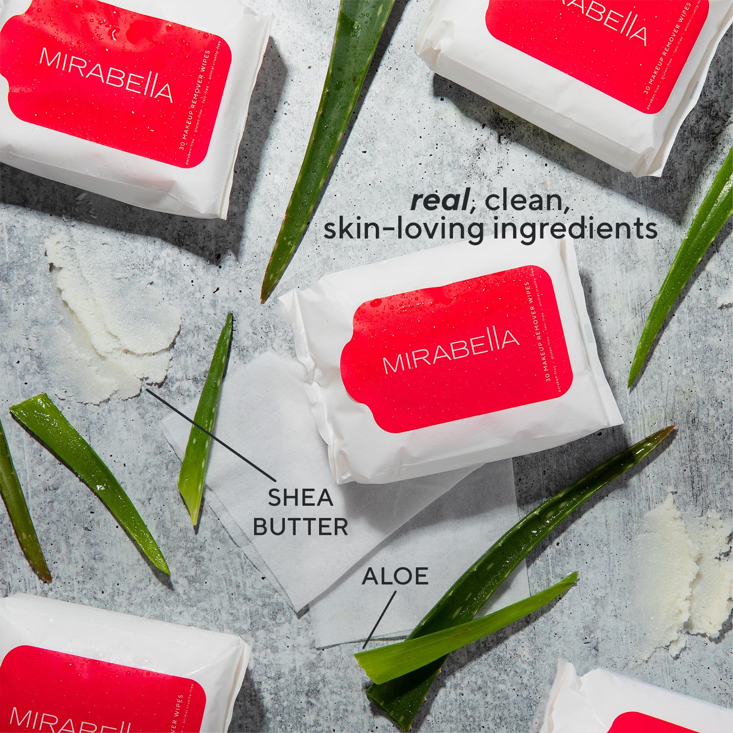 **Mirabella Alcohol-Free Makeup Remover Wipes with Aloe Vera & Micellar Water - Gentle Facial Cleansing Wipes for Women, Remove Makeup & Dirt - Travel-Friendly, Fragrance-Free for Clean & Refreshed Skin - Perfect for Travel, Gym & Daily Skincare Routine**
