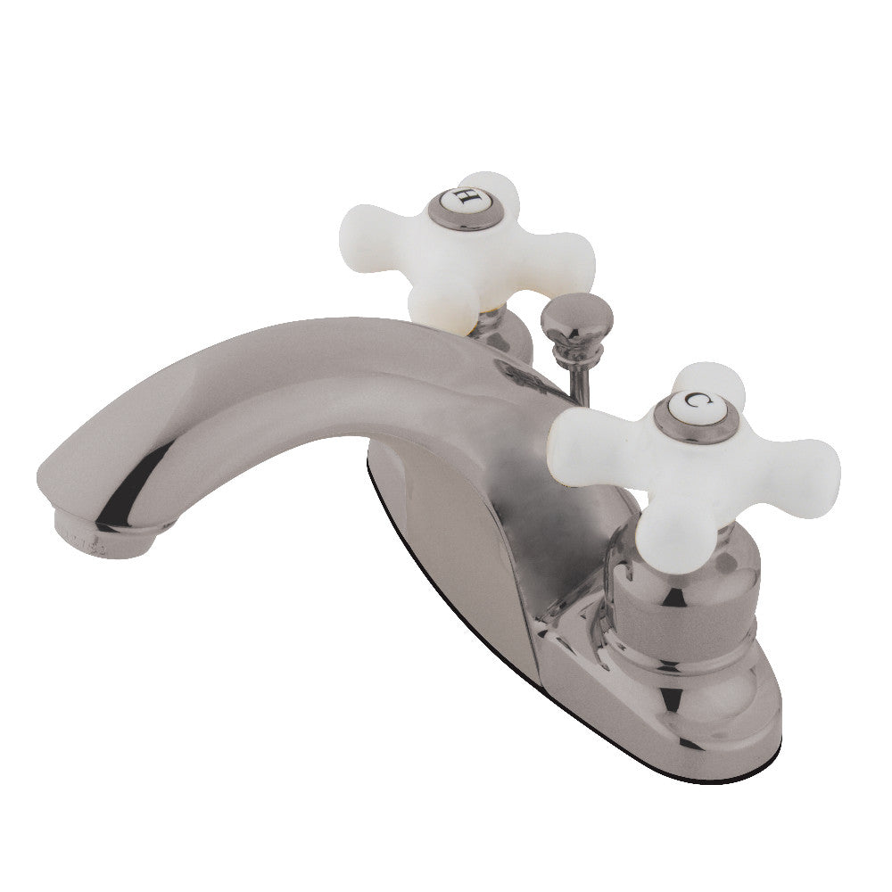 Kingston Brass KB7641PX 4-Inch Centerset Bathroom Faucet - Chrome Finish for Vanity Sink, Powder Room & Guest Bath Installation