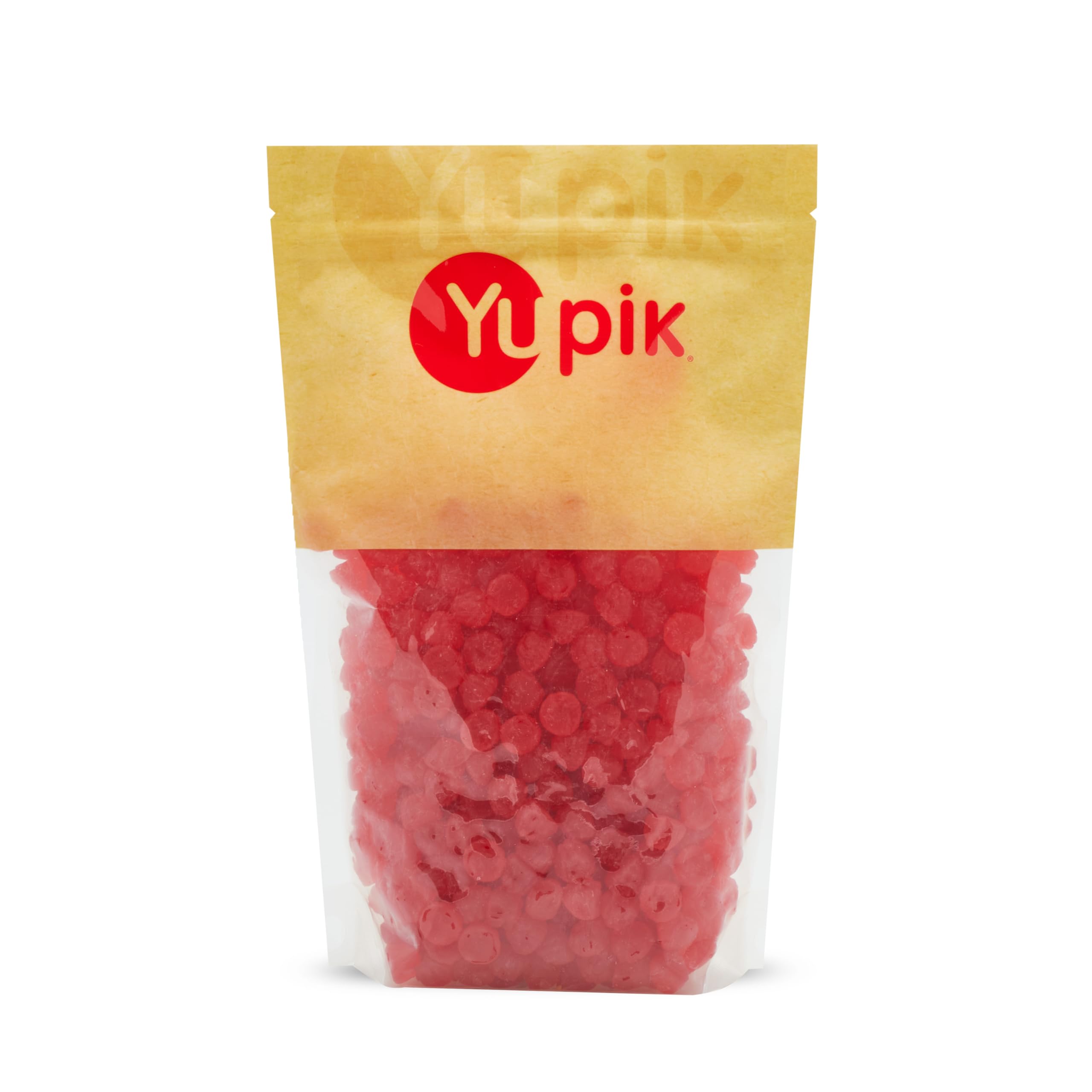 Yupik Mini Red Jelly Berries 1kg - Raspberry Flavor Chewy Gummy Candies | Sweet Snack for Parties, Baking & Gift Giving | Perfect for Holidays, Movie Nights & Office Treats