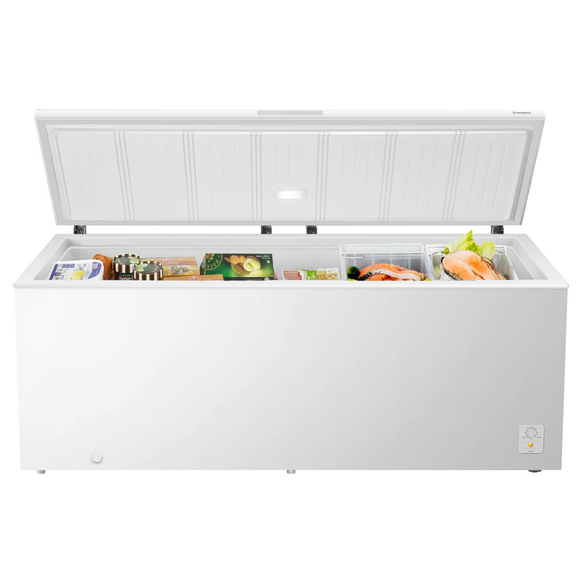 Westinghouse 702L Large Chest Freezer WCM7000WE - Energy Efficient Deep Freezer for Home, Restaurant & Commercial Use - Perfect for Bulk Food Storage, Meal Prep & Emergency Stockpiling