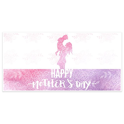 Watercolor Mother's Day Banner - Floral Baby Shower Backdrop Decor for Party, Nursery & Photo Booth Background | Perfect for Baby Showers, Gender Reveals & Mother's Day Celebrations