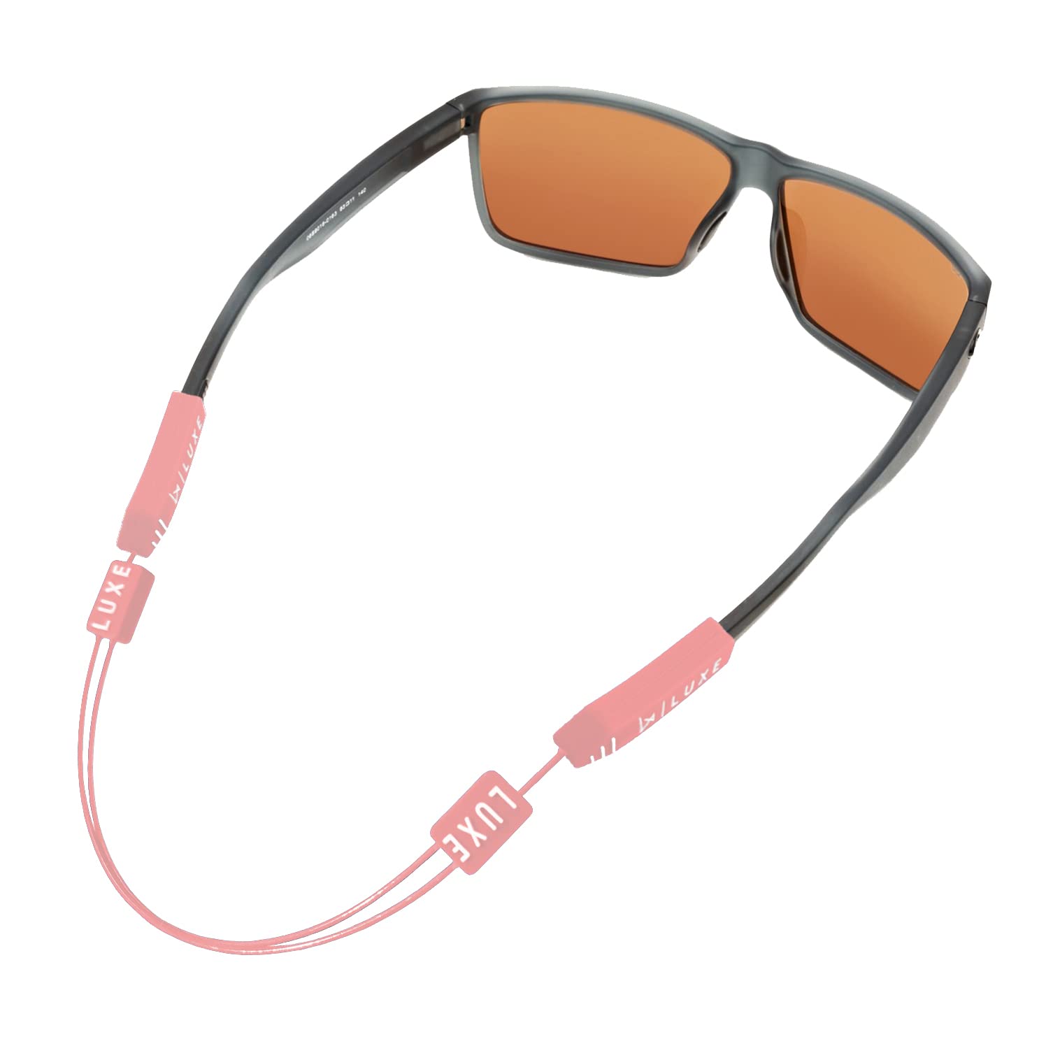 Adjustable Eyewear Retainer Strap - Anti-Slip Glasses Holder for Sports, Running & Outdoor Activities - Secure Sunglasses & Eyeglasses Cable Strap (Black)