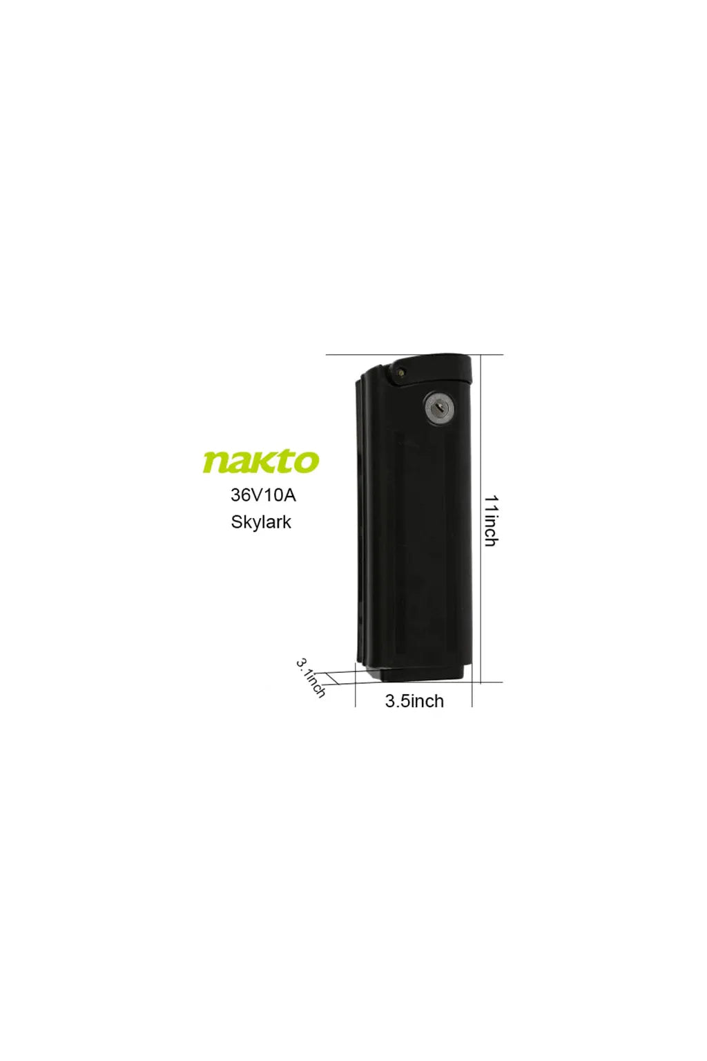 Skylark E-Bike Replacement Battery - 48V 10Ah Lithium Ion Battery Pack for Electric Bicycles - Perfect for Commuting, Mountain Biking & Outdoor Adventures