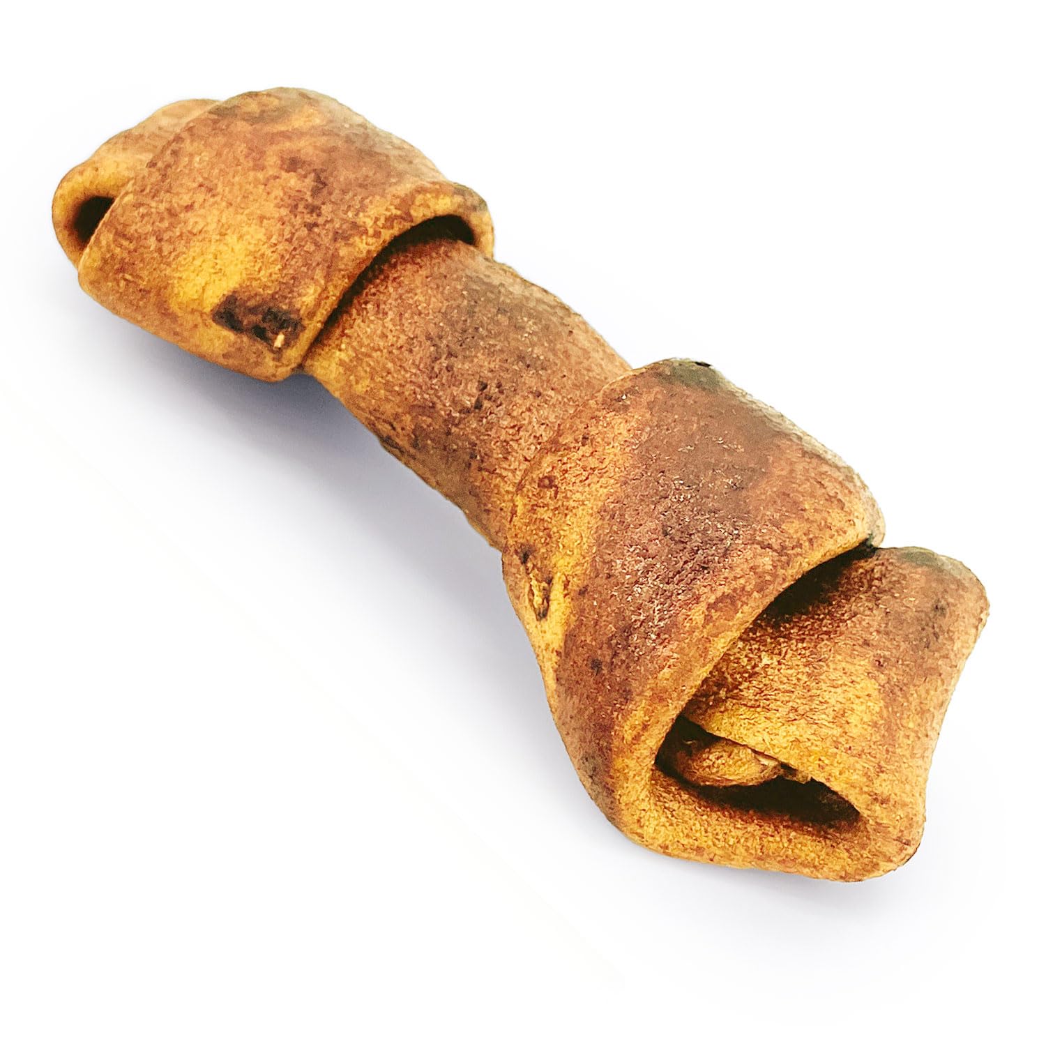 Premium Thick Cut 4 Inch Rawhide Dog Bones - Chicken Infused, 100 Count Bulk Pack | Natural & Safe USA Beef Hide, Long-Lasting, Chemical-Free, No Artificial Flavors | Perfect for Training, Chewing & Dental Health