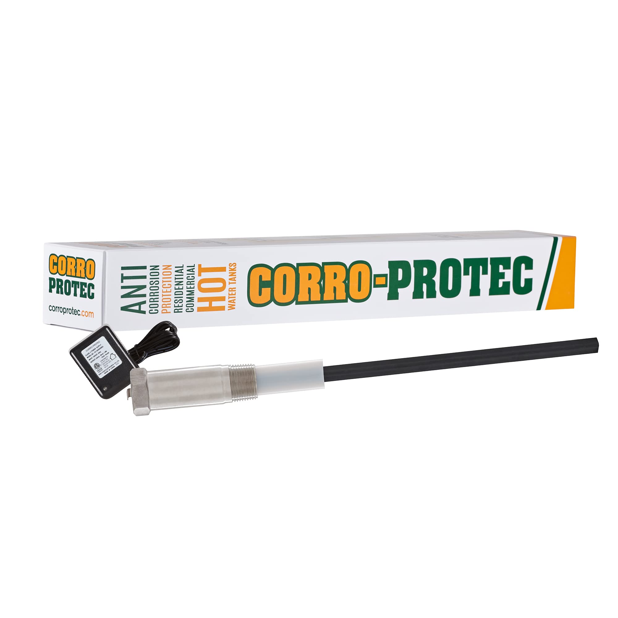 Titanium Powered Anode Rod for Water Heater - 20-Year Warranty - Eliminates Rotten Egg & Sulfur Smell in 24 Hours - Prevents Corrosion & Reduces Limescale - Ideal for Home, RV, and Commercial Water Heaters