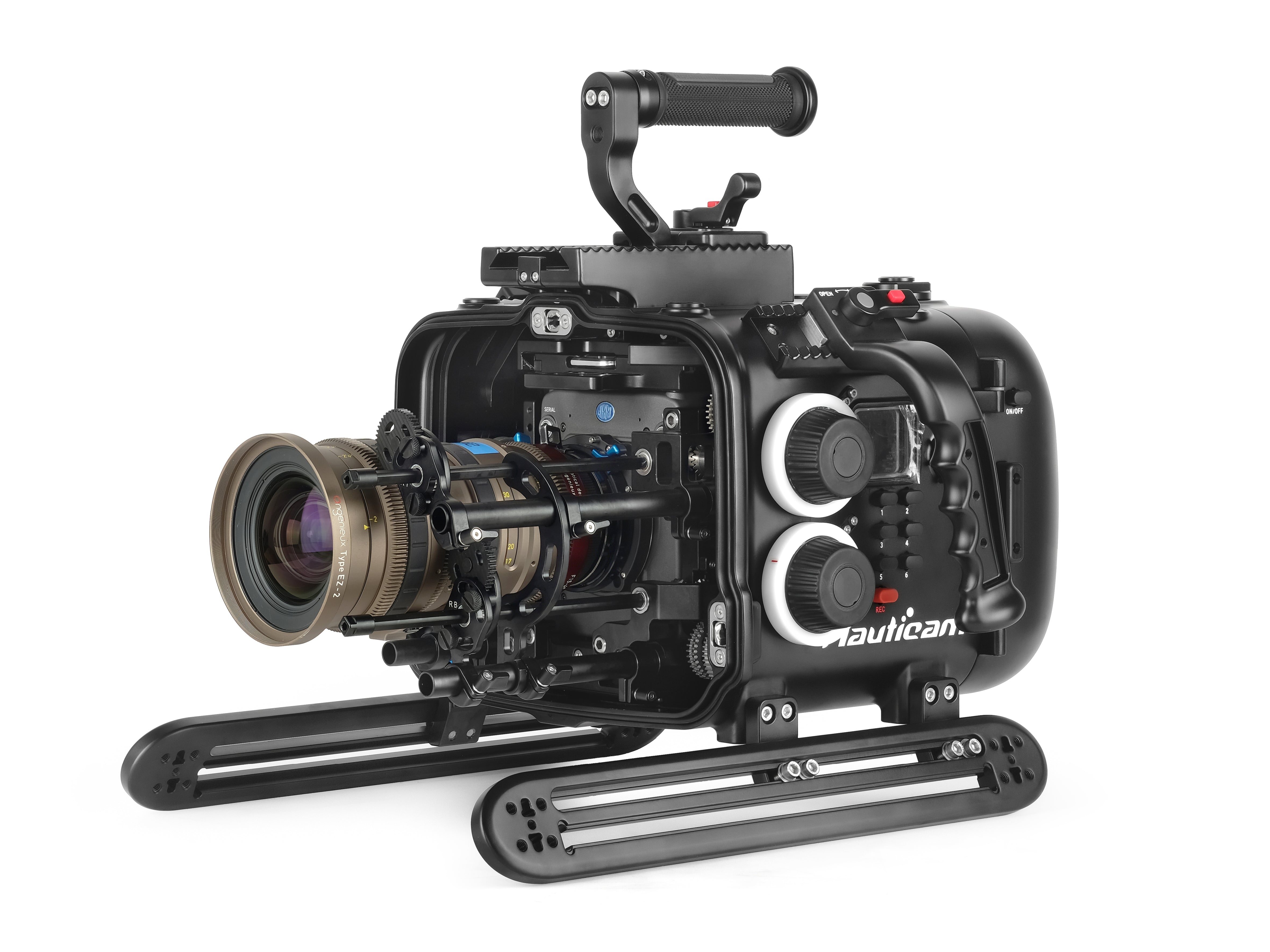 Nauticam Waterproof Underwater Housing for ARRI ALEXA 35 Camera - Includes 100mm Extension & N200 250mm Optical Glass Wide Angle Port - Perfect for Deep Sea Diving, Marine Photography & Underwater Videography