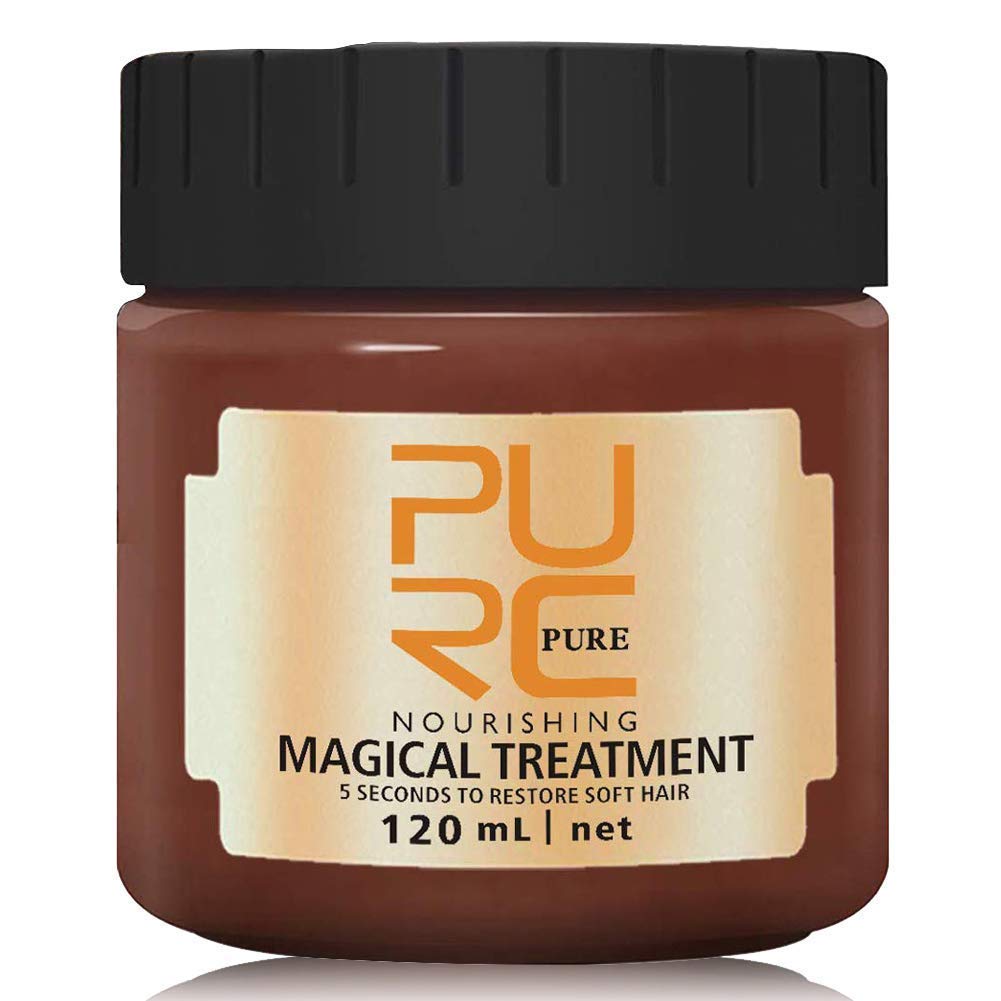 GUDAPATI Magical Hair Treatment Mask - 5 Second Repairing Deep Conditioner for Dry & Damaged Hair - Intense Hydration & Softness (120ml) - Perfect for Salon-Quality Hair Care at Home