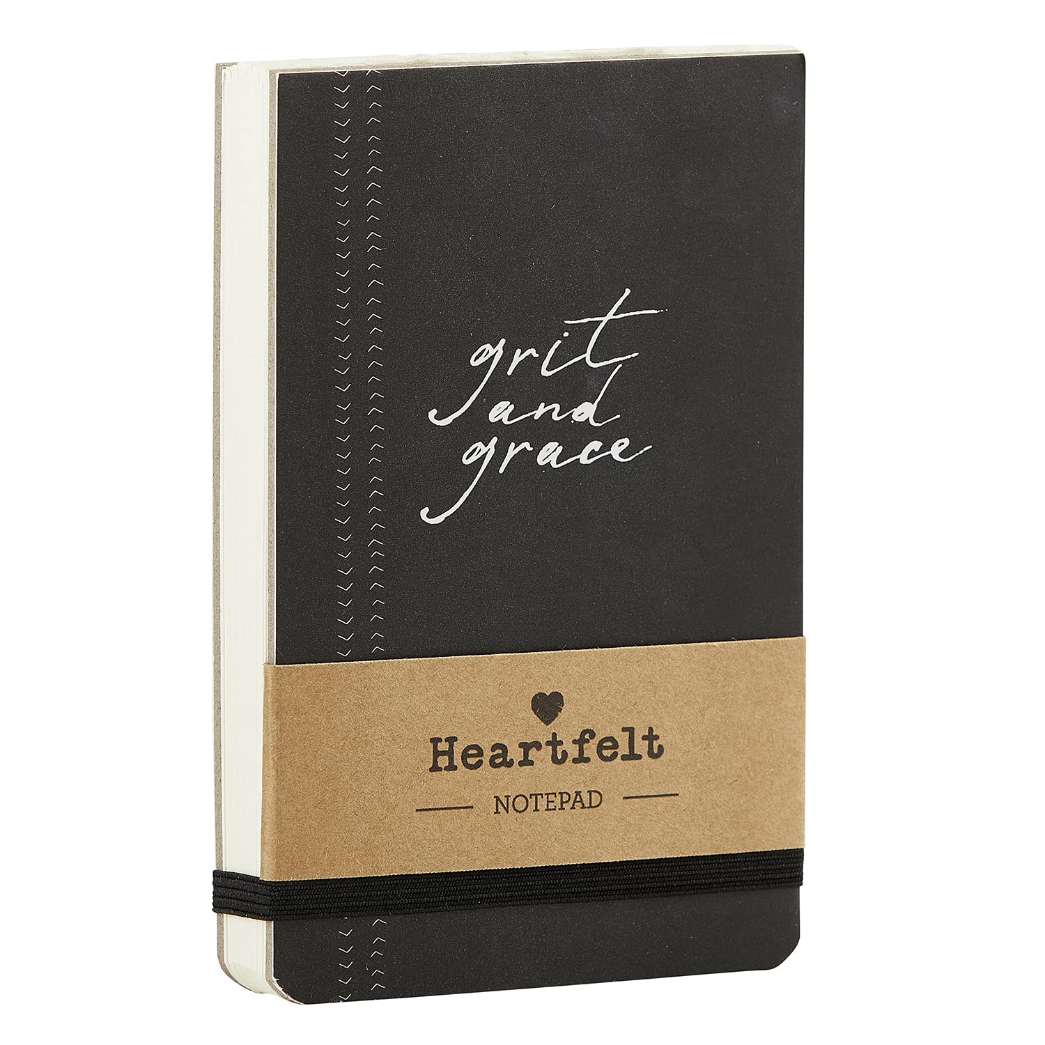 Inspirational Coptic Bound Hardcover Notepad - 3 x 5 Inch Grit & Grace Design, Premium Writing Journal for Daily Notes, Gratitude & Goal Setting | Perfect for Office, School & Gift Giving