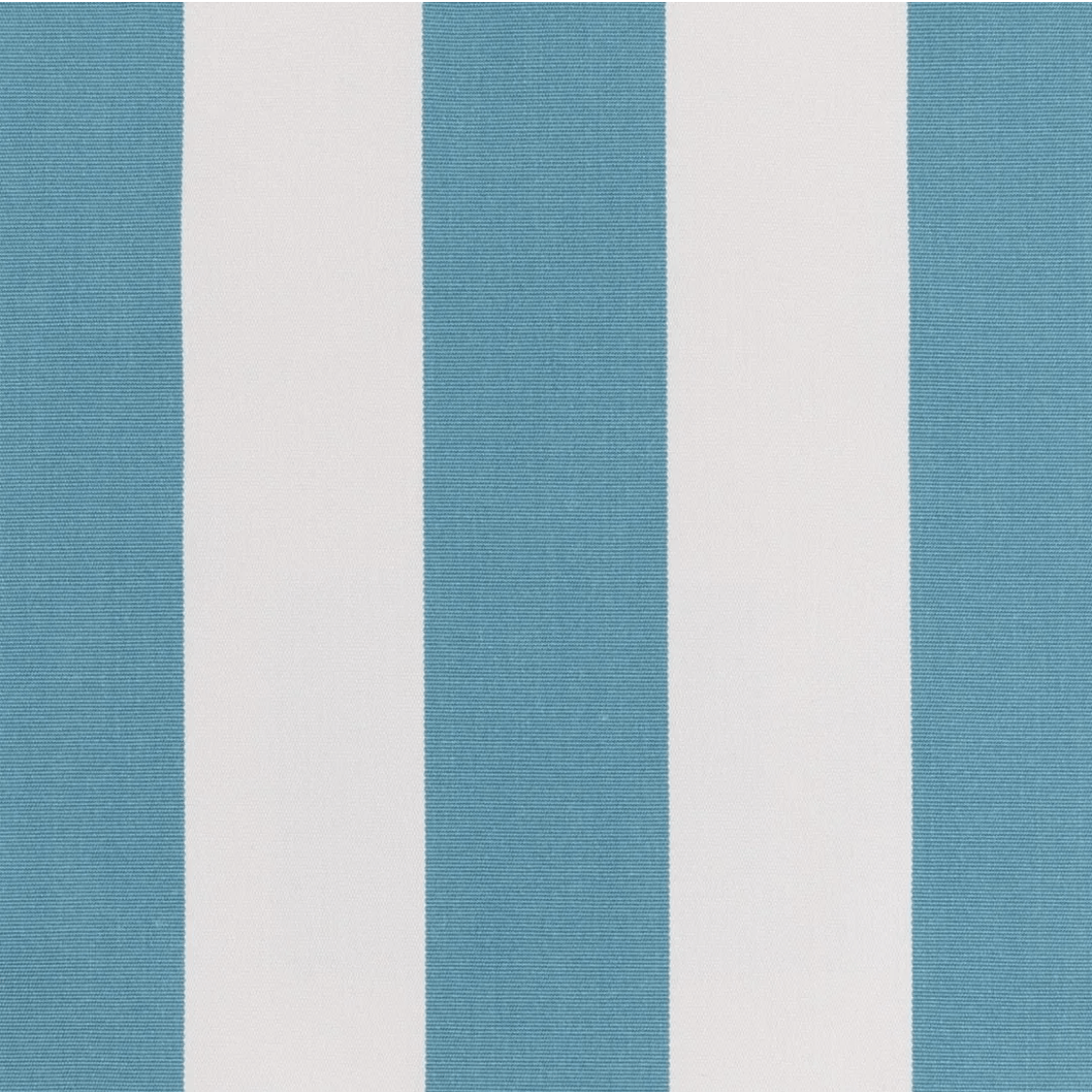 Premium Cabana Aruba Stripe Outdoor Fabric - Waterproof & UV Resistant for Patio Furniture, Cushions, and Outdoor Decor - Perfect for Beach Chairs, Poolside Loungers, and Garden Accessories