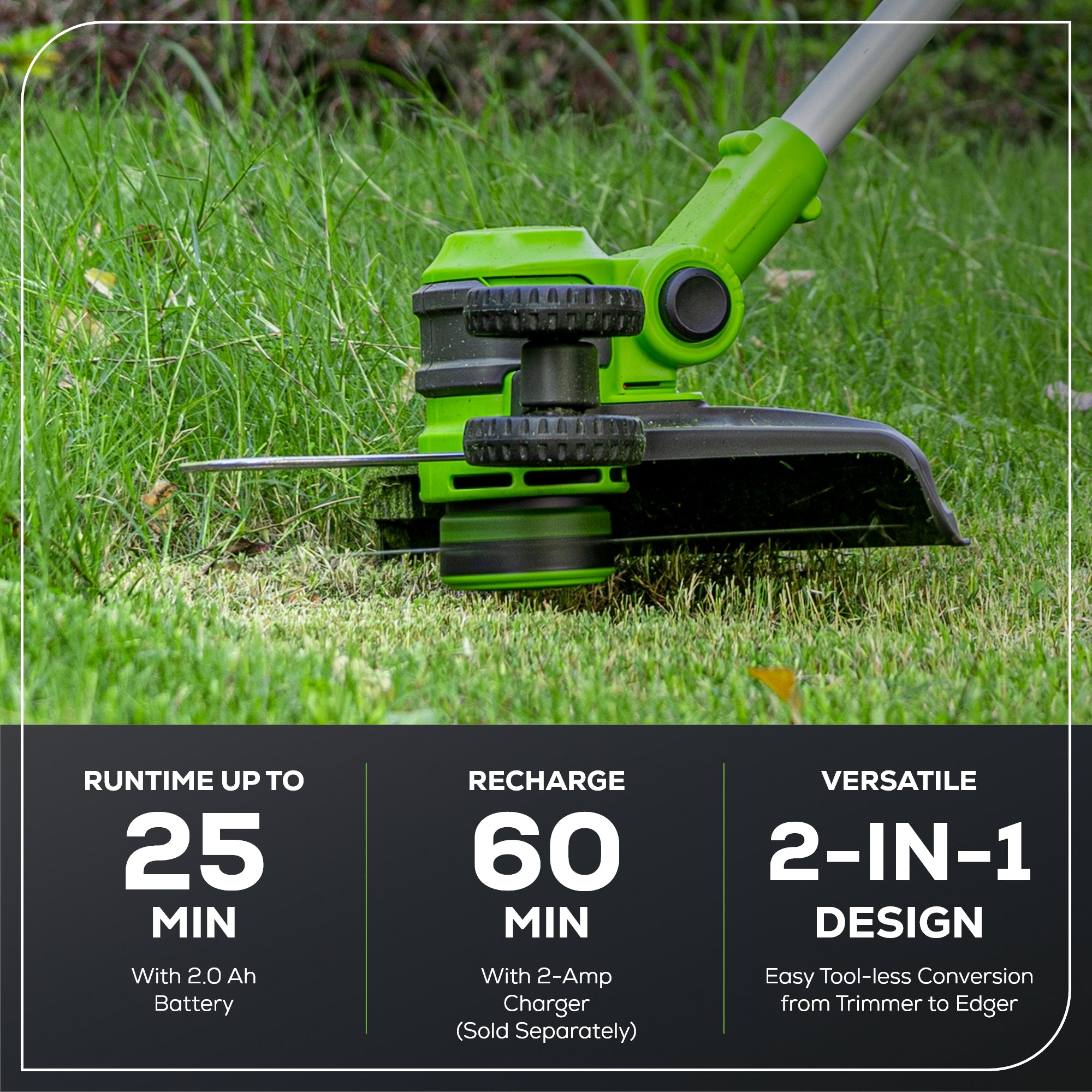 40V 13 Gen 2 Cordless String Trimmer & 350 CFM Leaf Blower Combo Kit with (3) .065