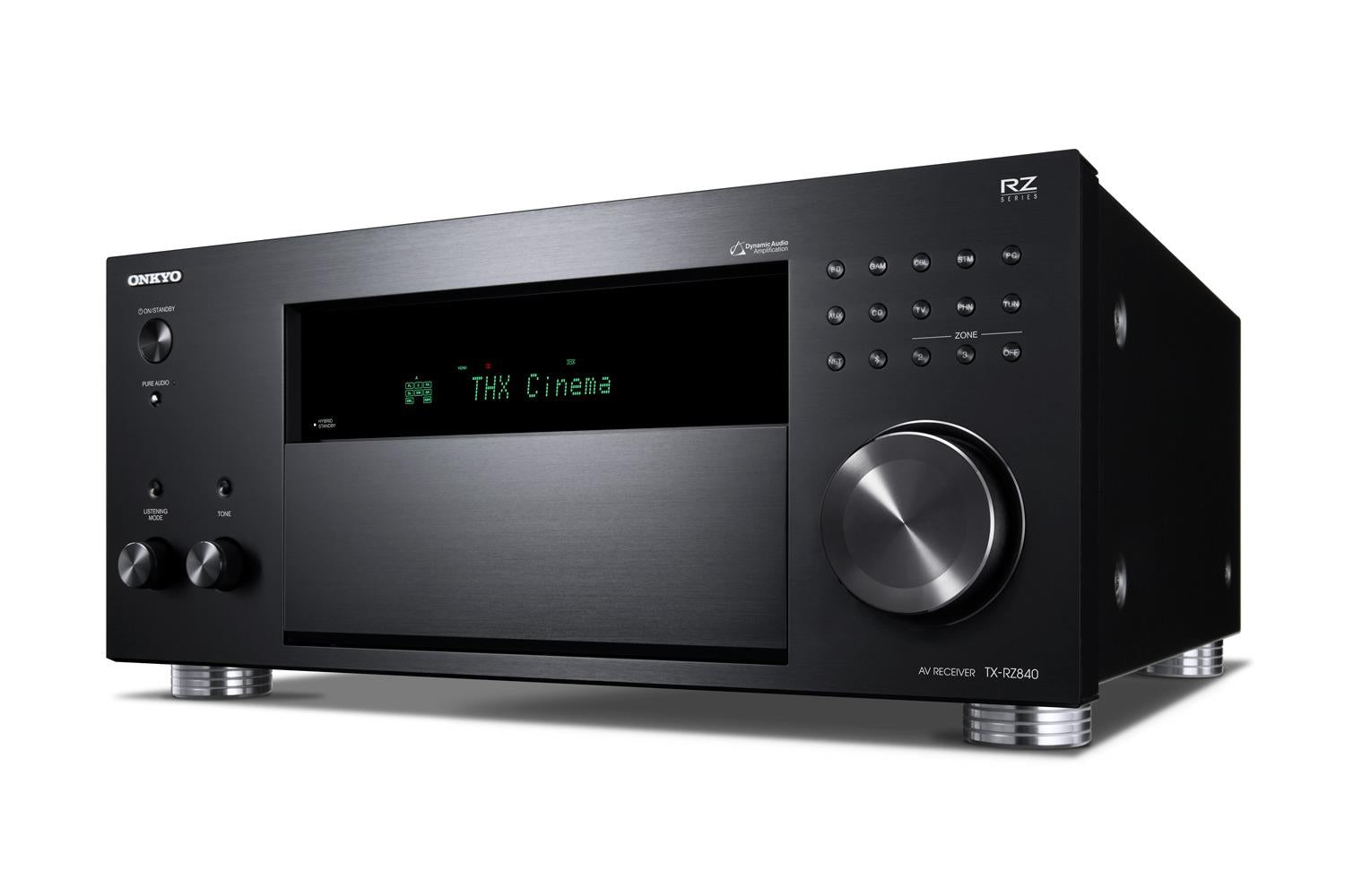 Onkyo TX-RZ840 9.2 Channel 4K Ultra HD Network AV Receiver with Dolby Atmos - Home Theater System for Movies, Music & Gaming