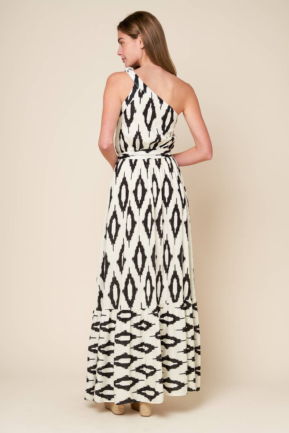 Perfect Sensation Woven Maxi Dress - Flowy Summer Beach Dress for Women, Boho Chic Long Dress for Vacations, Parties & Date Nights