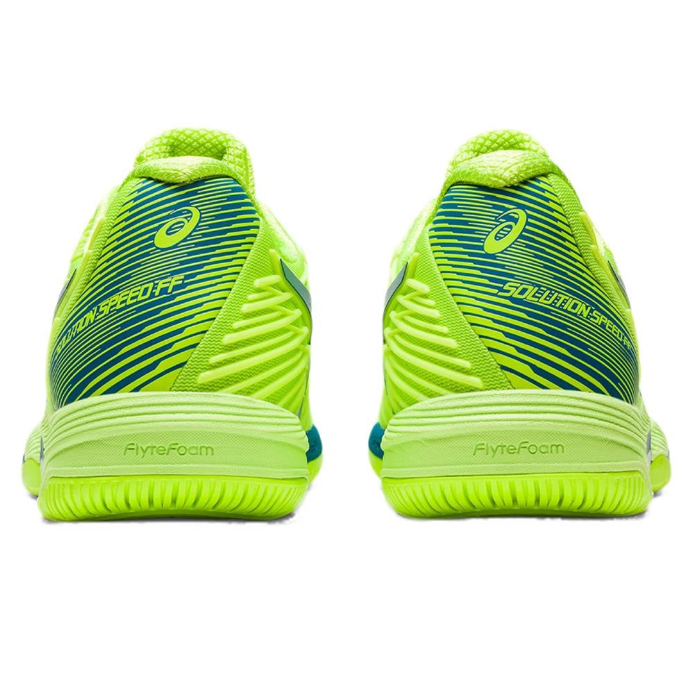 ASICS Solution Speed FF 2 Women's Tennis Shoes - Lightweight Performance Court Shoes for Women in Green/Blue | Ideal for Competitive Tennis Matches & Training Sessions