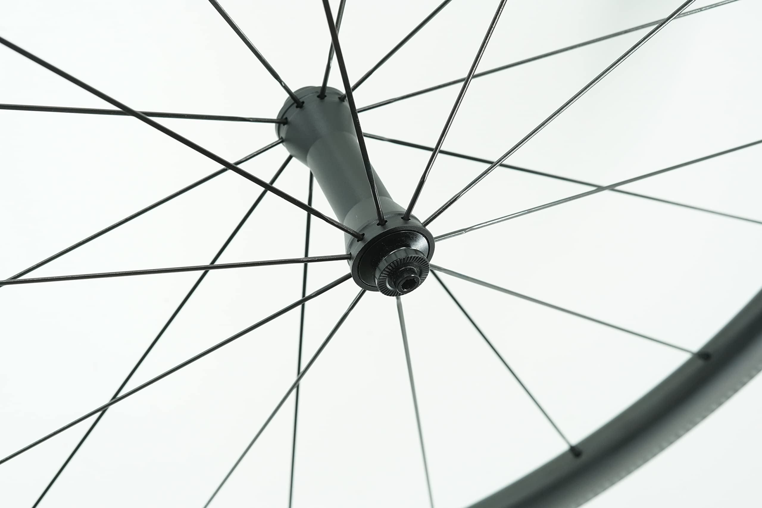 BARNETT WRC-01 35mm Carbon Fiber Road Bike Wheelset - Lightweight & Durable Rim Brake Wheels for Road Cycling, Racing & Training