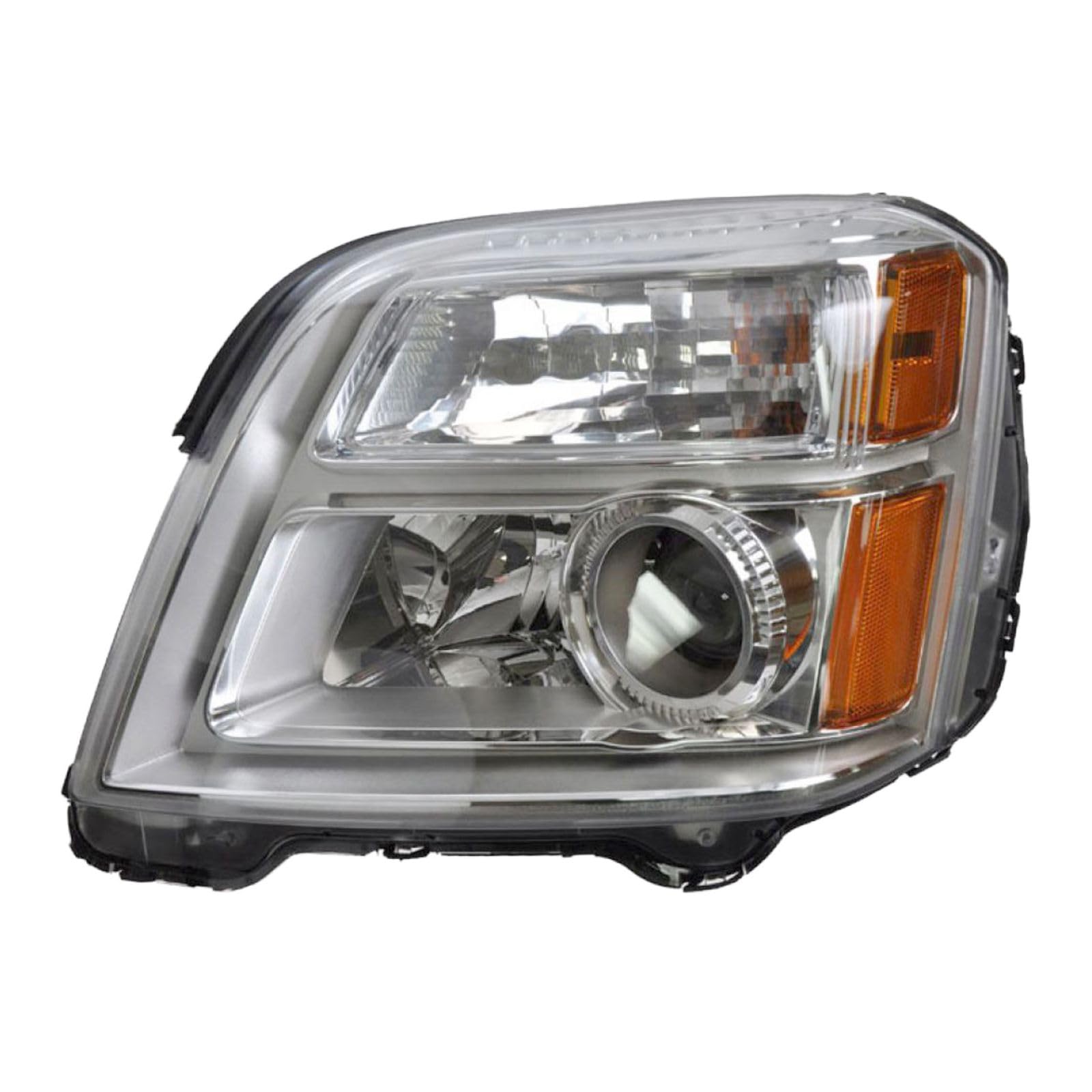 GMC Terrain Headlight Assembly Set - Driver & Passenger Side Compatible with 2010-2015 Models (GM2502350, GM2503350) - Replacement for Foggy or Broken Headlights - Perfect for Night Driving and Off-Road Adventures