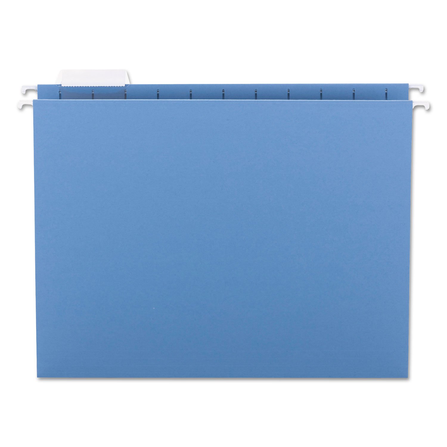 Smead 64060 Blue Hanging File Folders with Tabs - Letter Size, 25-Pack for Office Organization and Document Storage