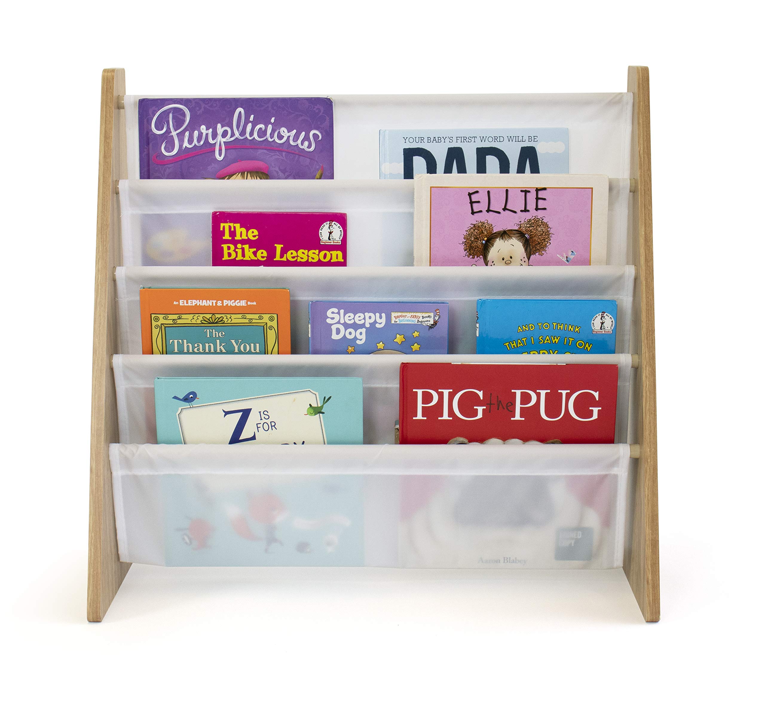 Humble Crew Kids Toy Organizer with 12 Storage Bins & Bookshelf - Perfect for Playroom, Nursery, and Classroom Organization