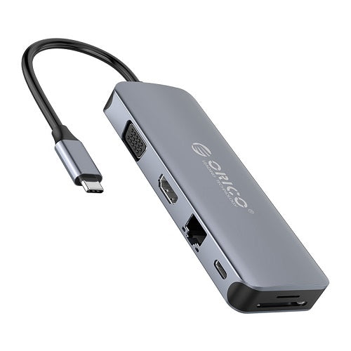 MC U111P 11-in-1 USB C Hub Multiport Adapter with 4K HDMI, Ethernet, USB 3.0, SD/TF Card Reader - Perfect for MacBook Pro/Air, iPad, Dell, HP Laptops & Home Office Setup