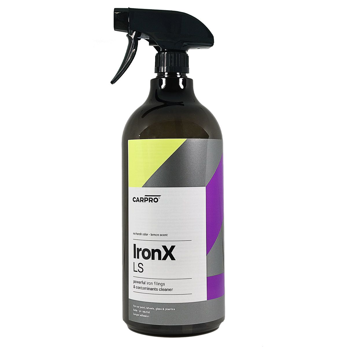CarPro Iron X Iron Remover & Wheel Cleaner - Standard or Lemon Scent - Safe for All Car Surfaces - Perfect for Detailing, Brake Dust Removal & Paint Decontamination