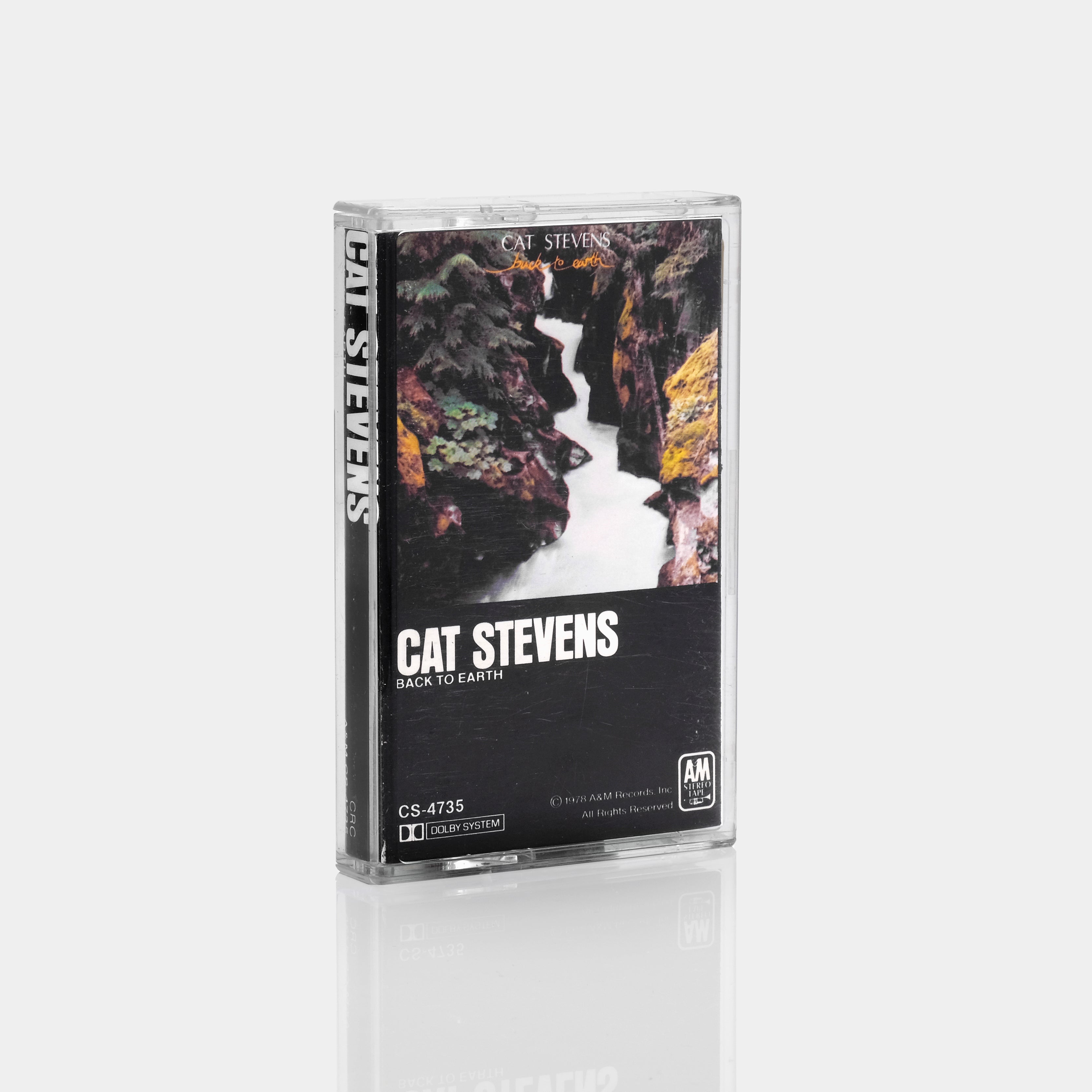 Cat Stevens - Back To Earth Cassette Tape | Vintage Music Album | Perfect for Vinyl Collectors & Retro Music Lovers | Great for Home Listening, Car Rides & Gift Giving